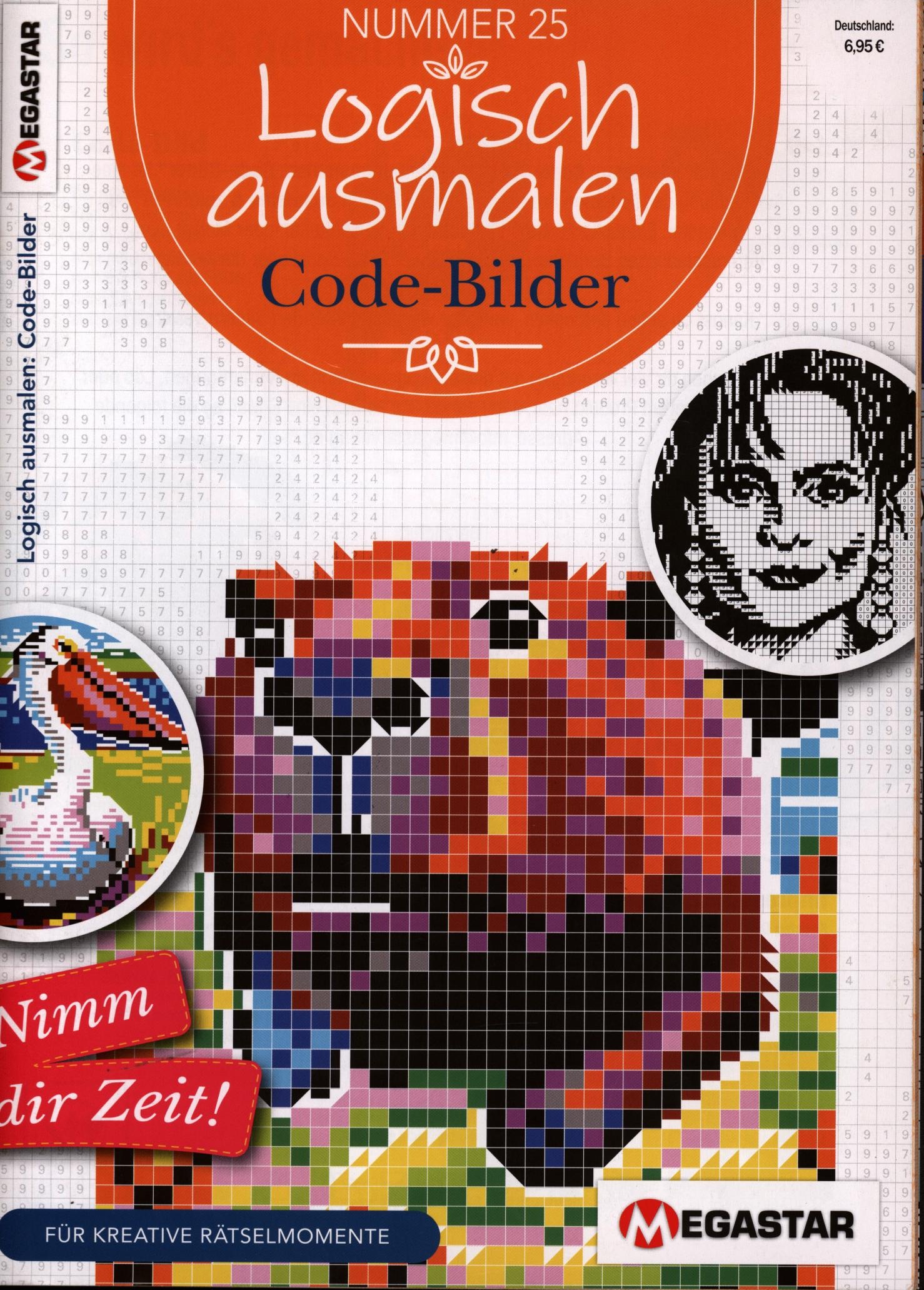 Logisch Ausmalen - Code-Bilder 25/2025