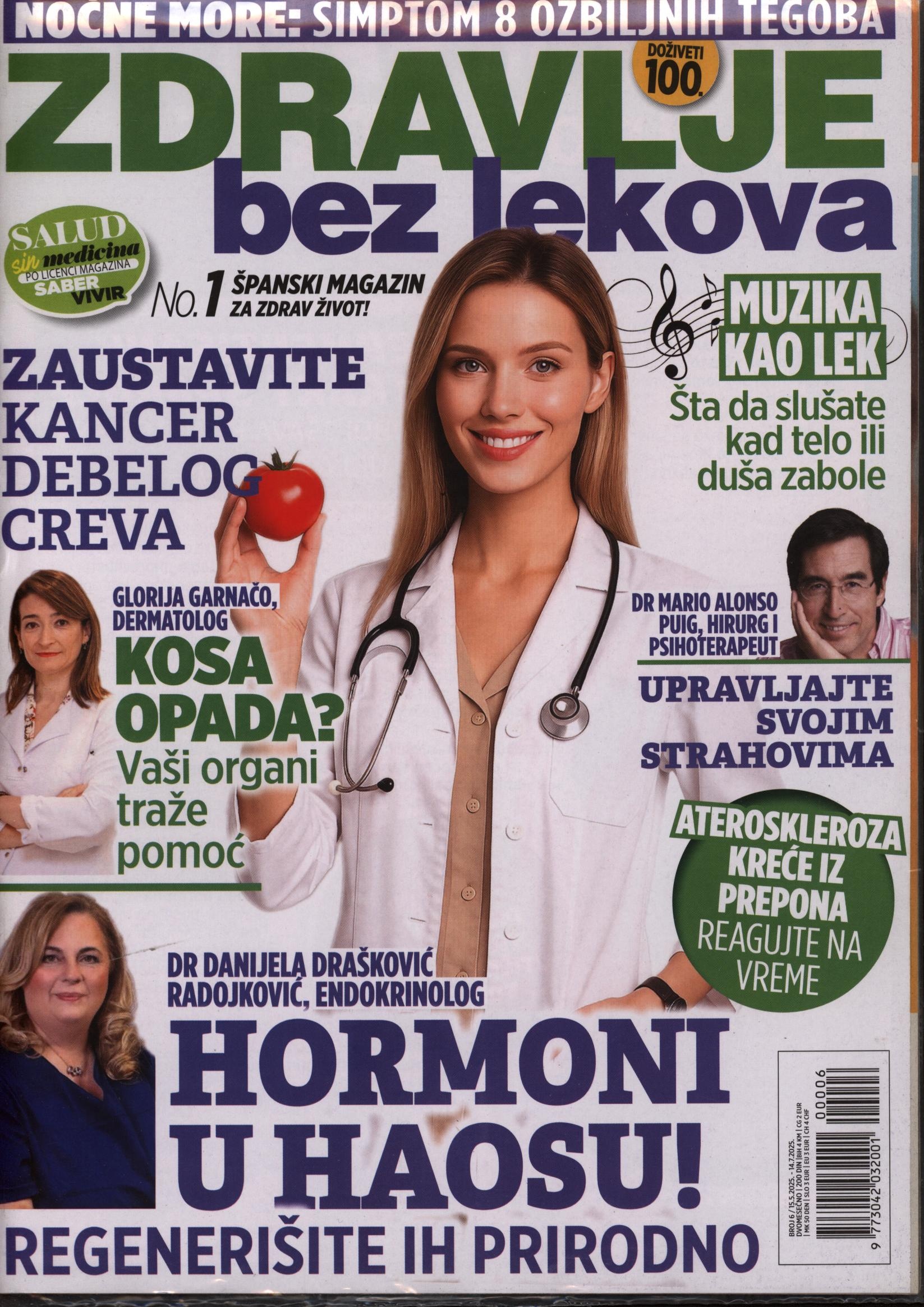ZDRAVLJE BEZ LEKOVA 6/2025