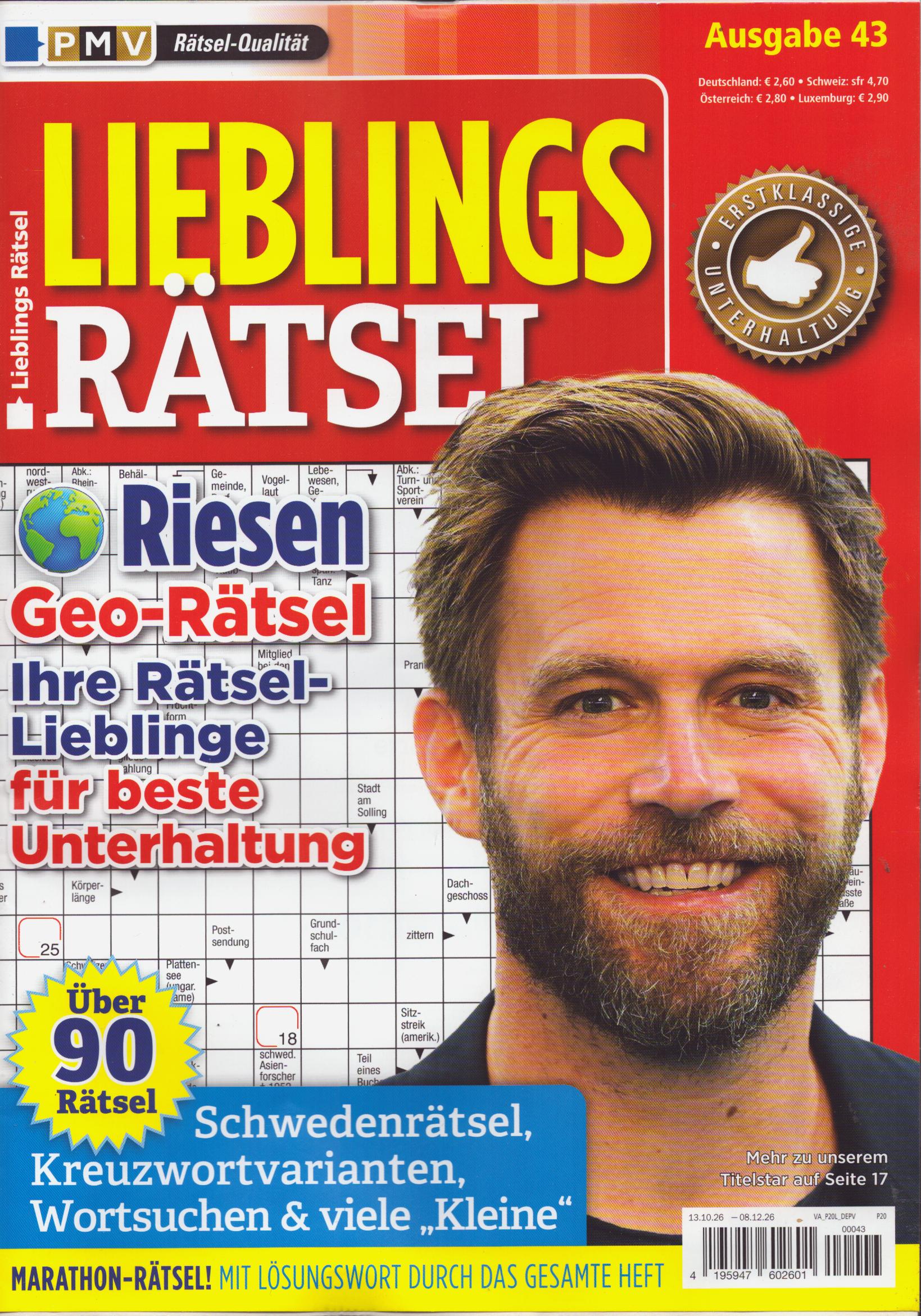 Lieblings Rätsel 43/2026