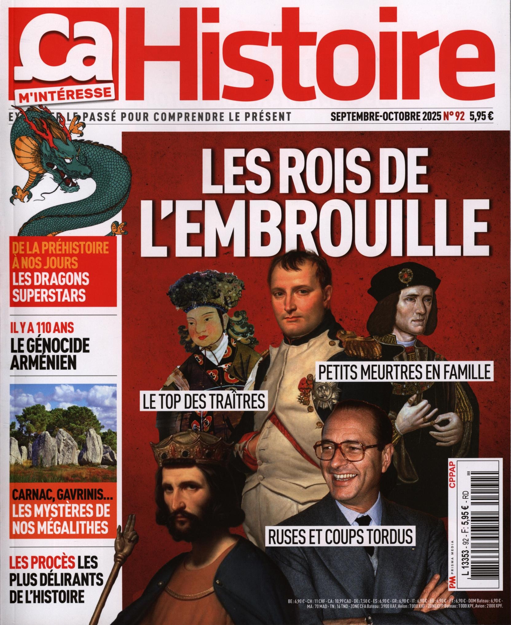Ça m'intéresse Histoire 92/2025