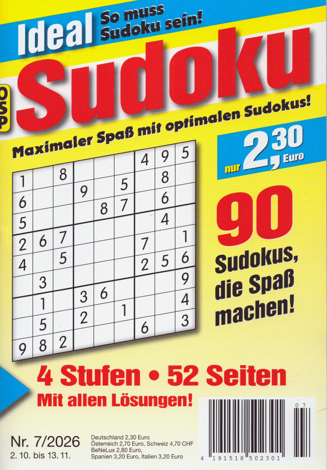IDEAL SUDOKU 7/2026