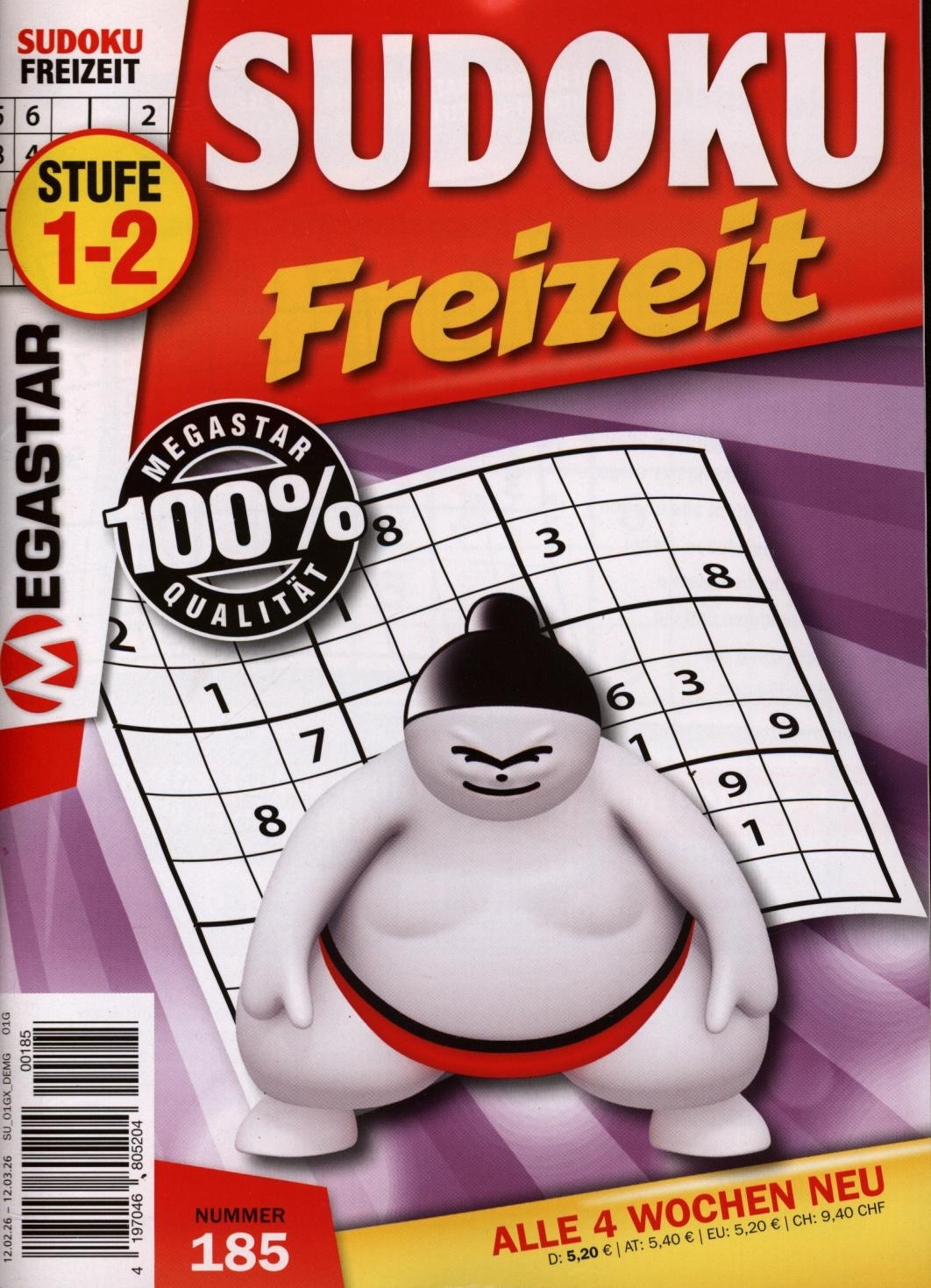 Sudoku Freizeit 185/2026