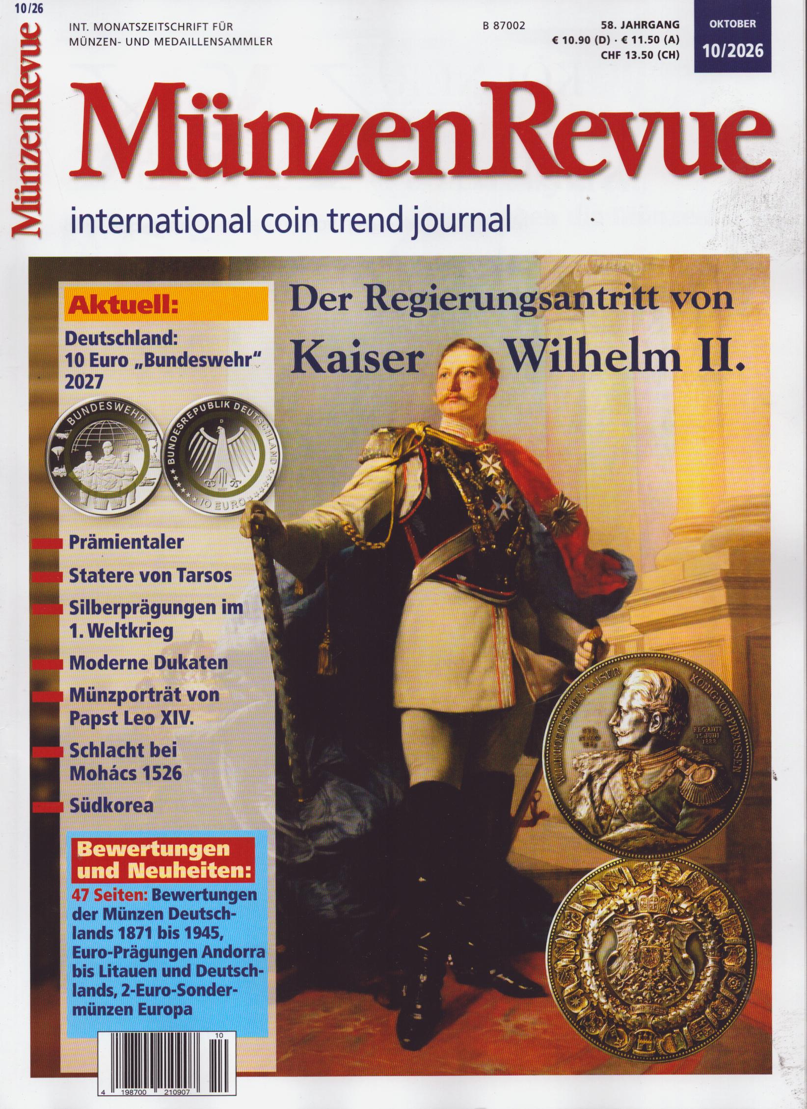 MünzenRevue 10/2026