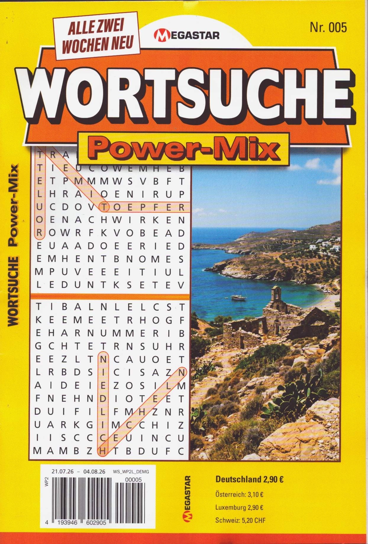 Wortsuche Power Mix 5/2026