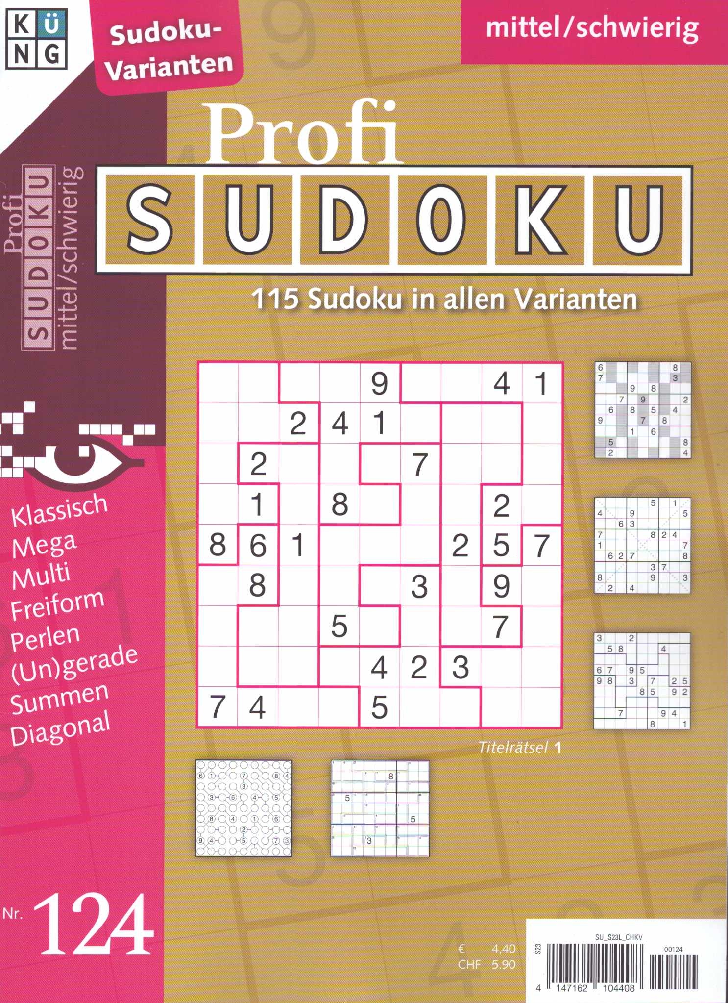 Profi Sudoku 124/2025