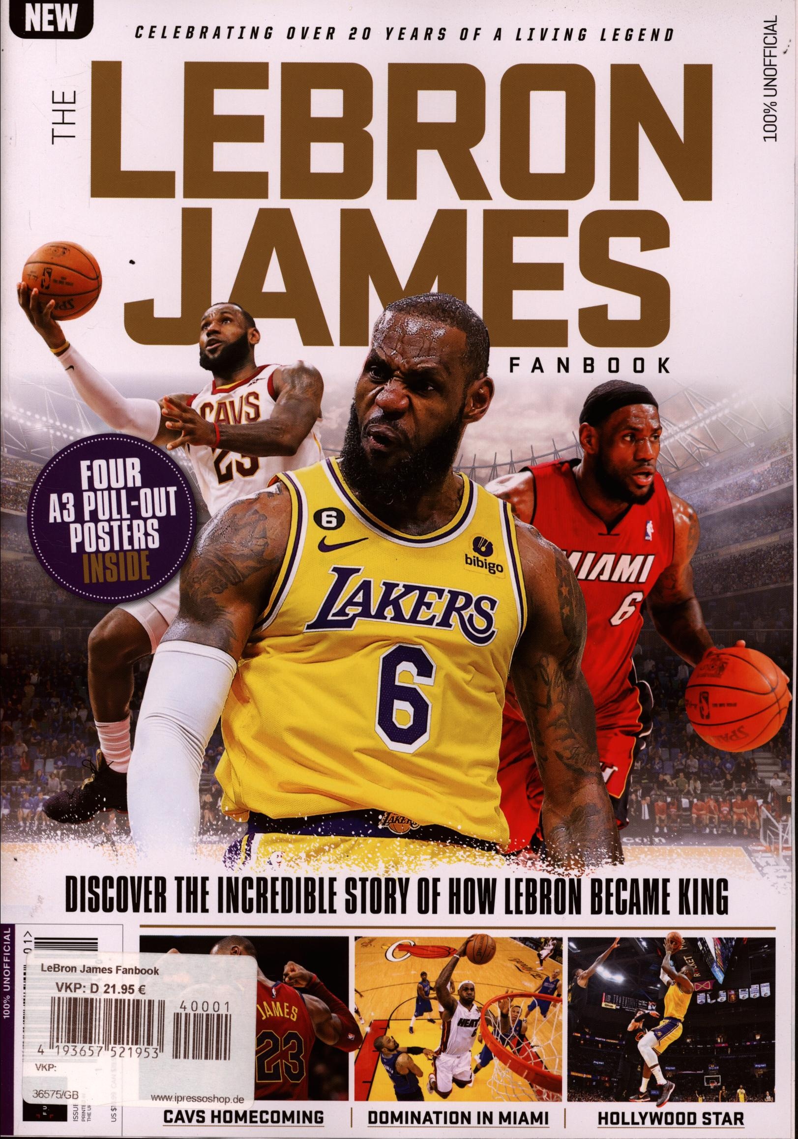 LeBron James Fanbook 1/2024