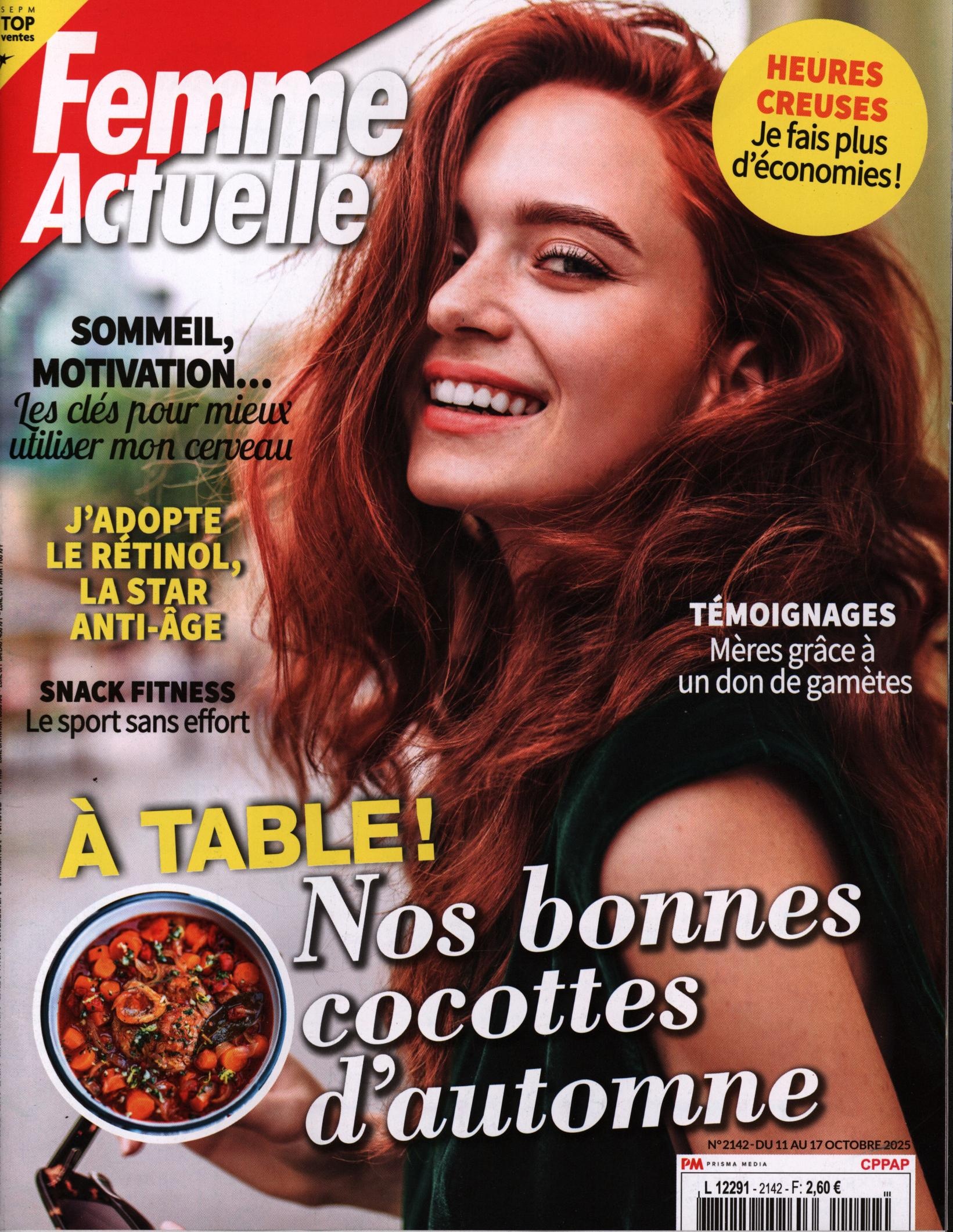 Femme Actuelle 2142/2025 Femme Actuelle 2142/2025