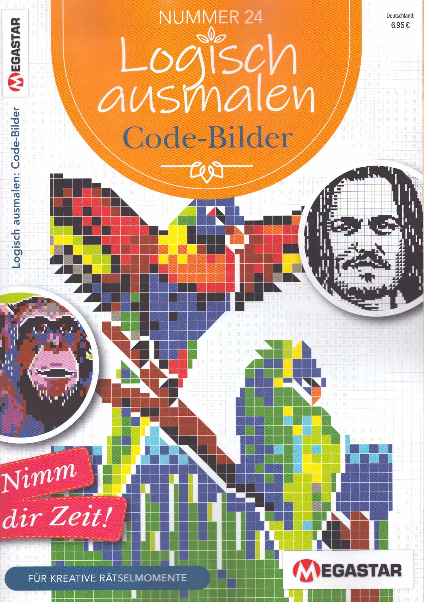 Logisch Ausmalen - Code-Bilder 24/2025