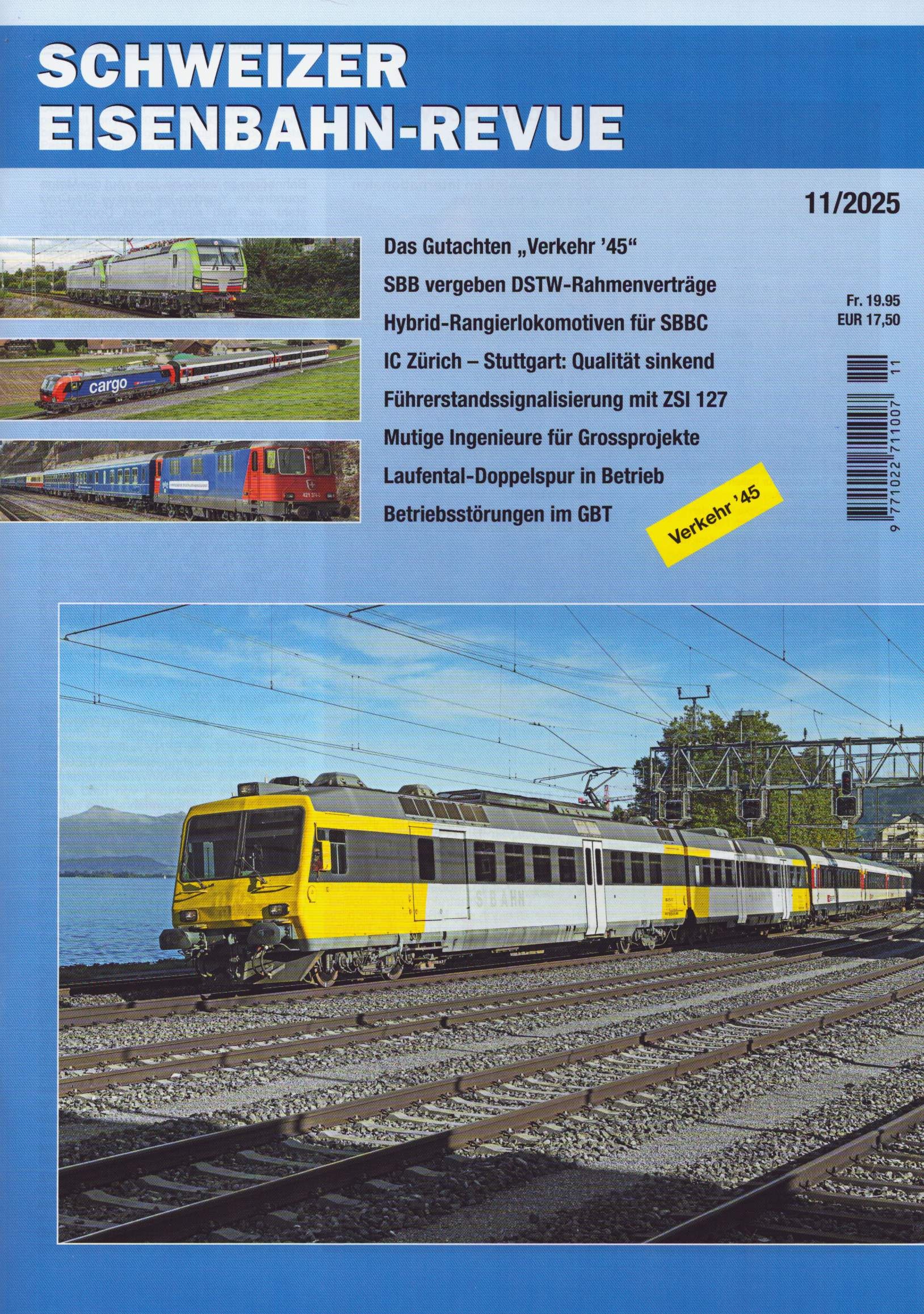 Schweizer Eisenbahn-Revue 11/2025