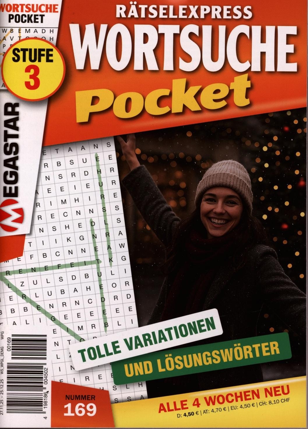 Rätselex. Wortsuche Pocket 169/2025