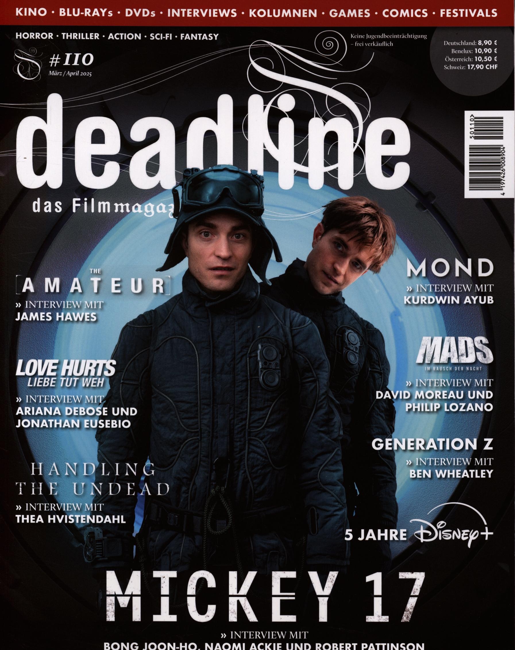 deadline Magazin 110/2025 deadline Magazin 110/2025