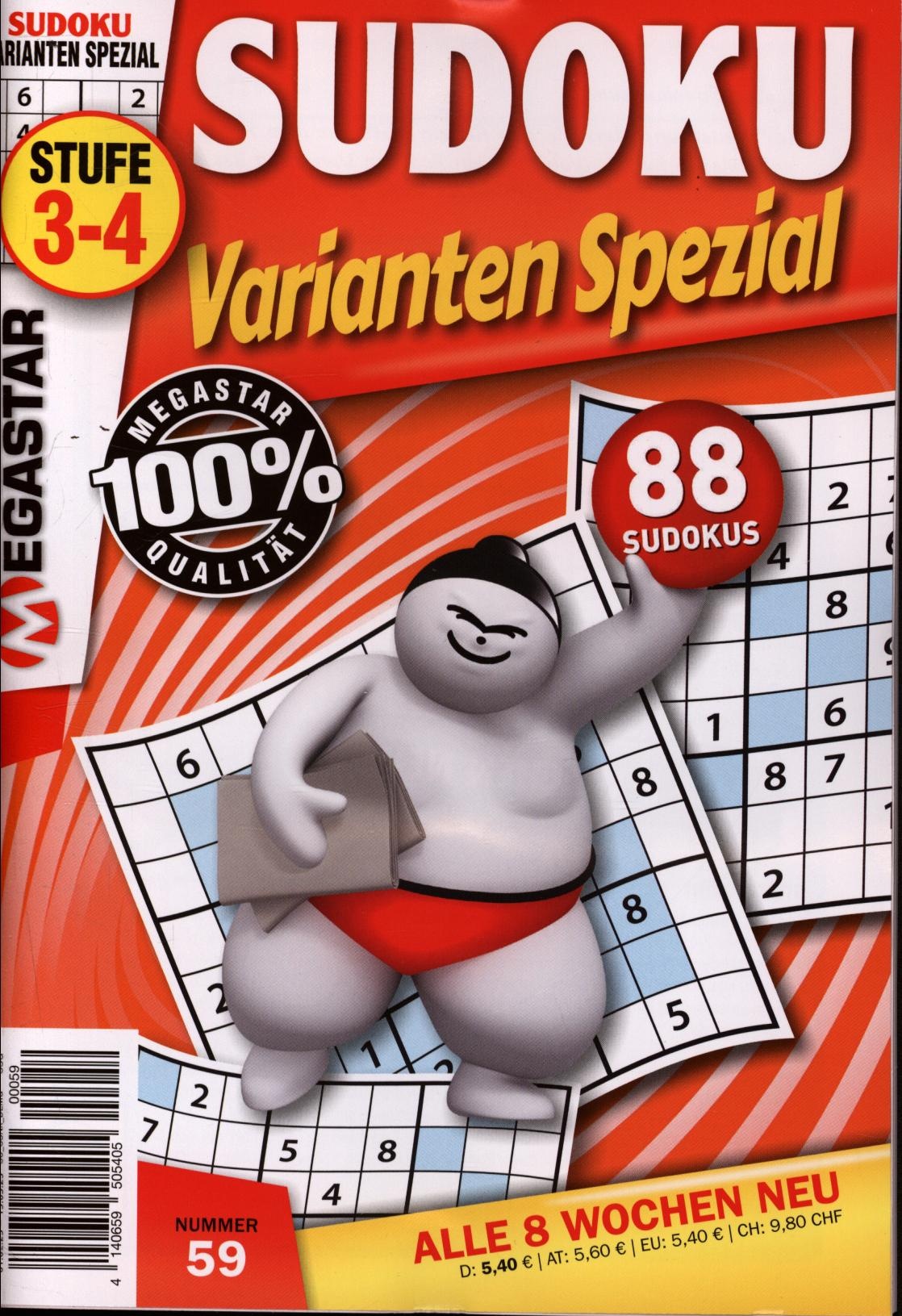 Sudoku Varianten Spezial 59/2025