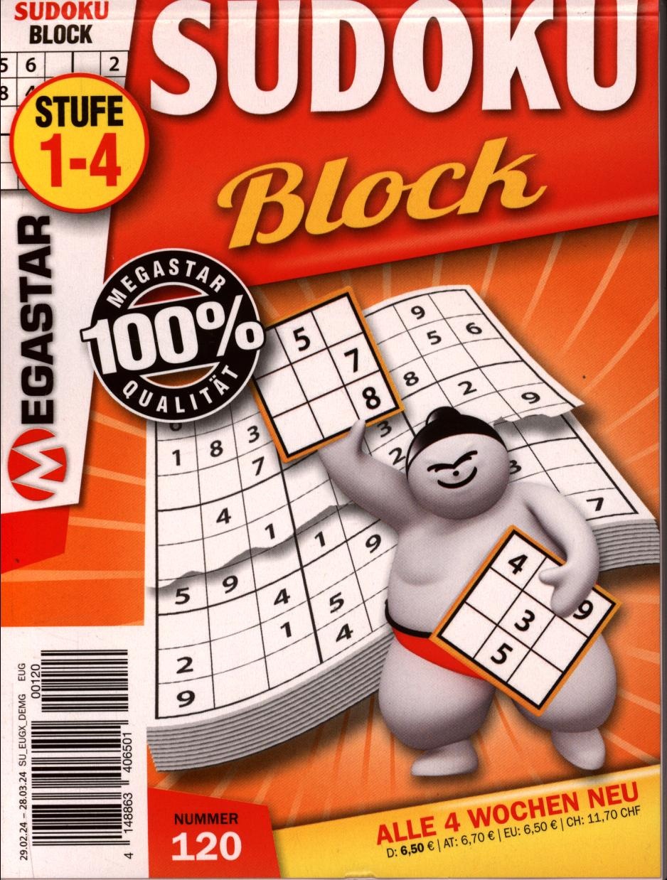 Megastar Sudoku Block 120/2024