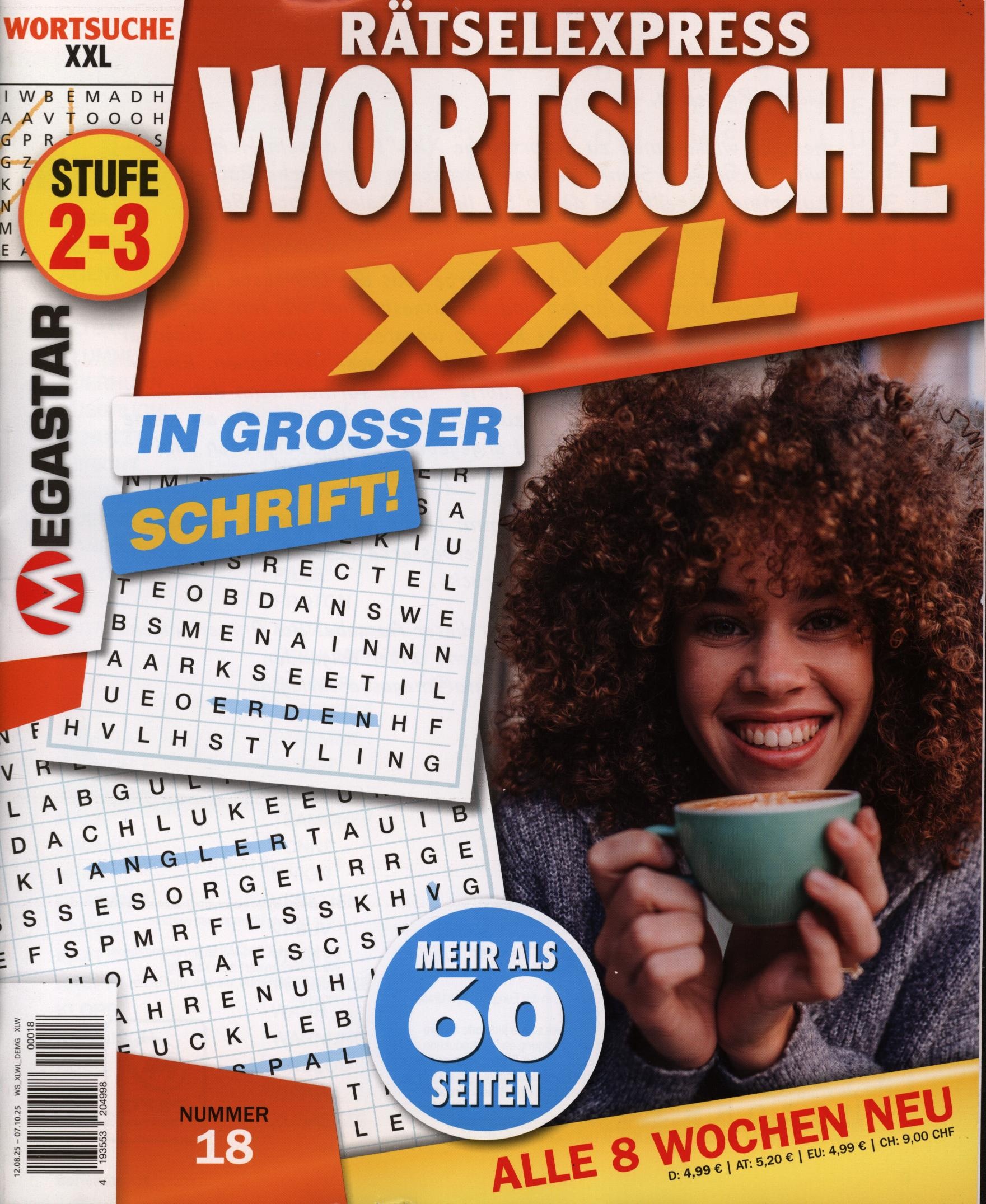 Wortsuche XXL 18/2025