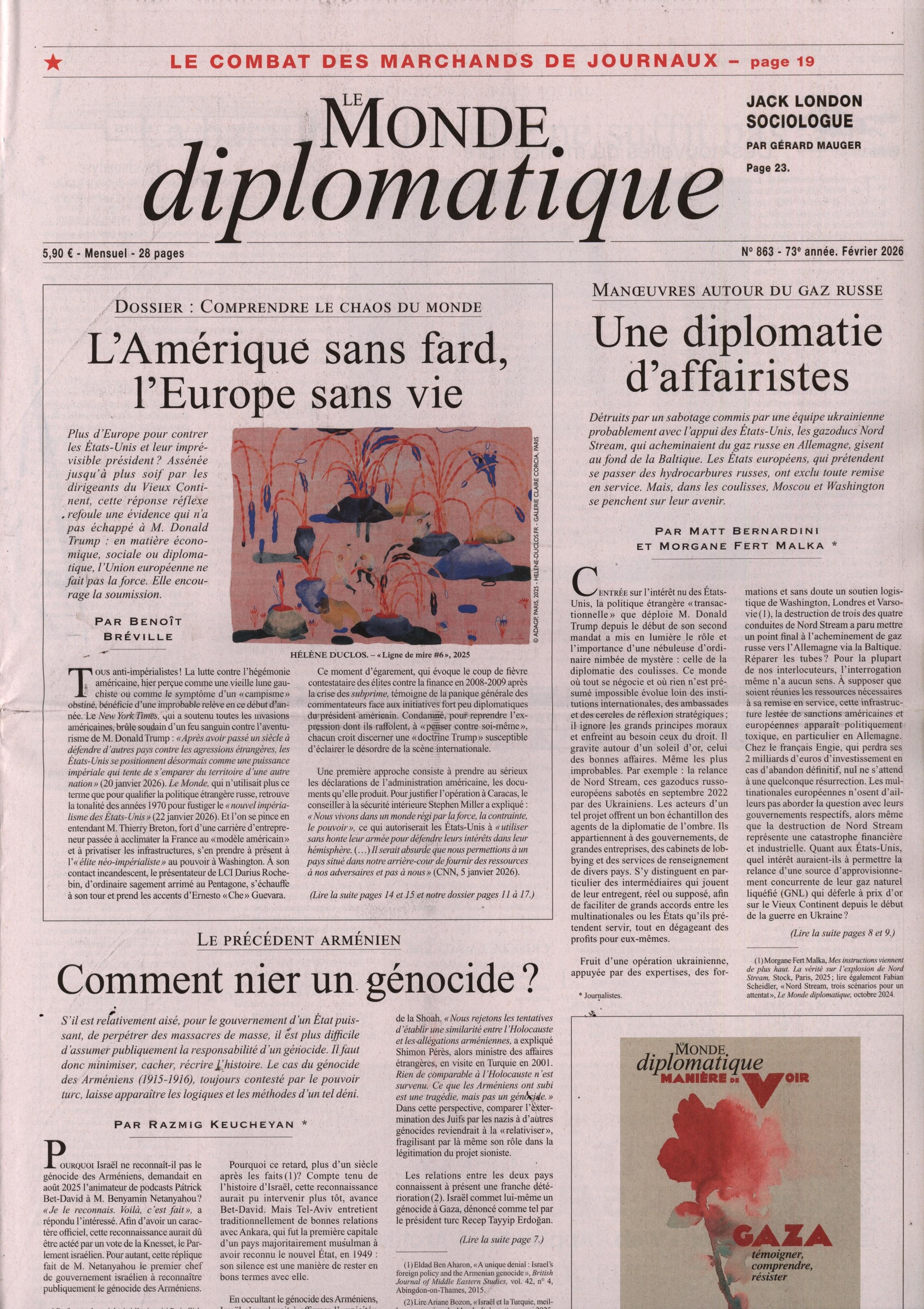 LE MONDE diplomatique 863/2026