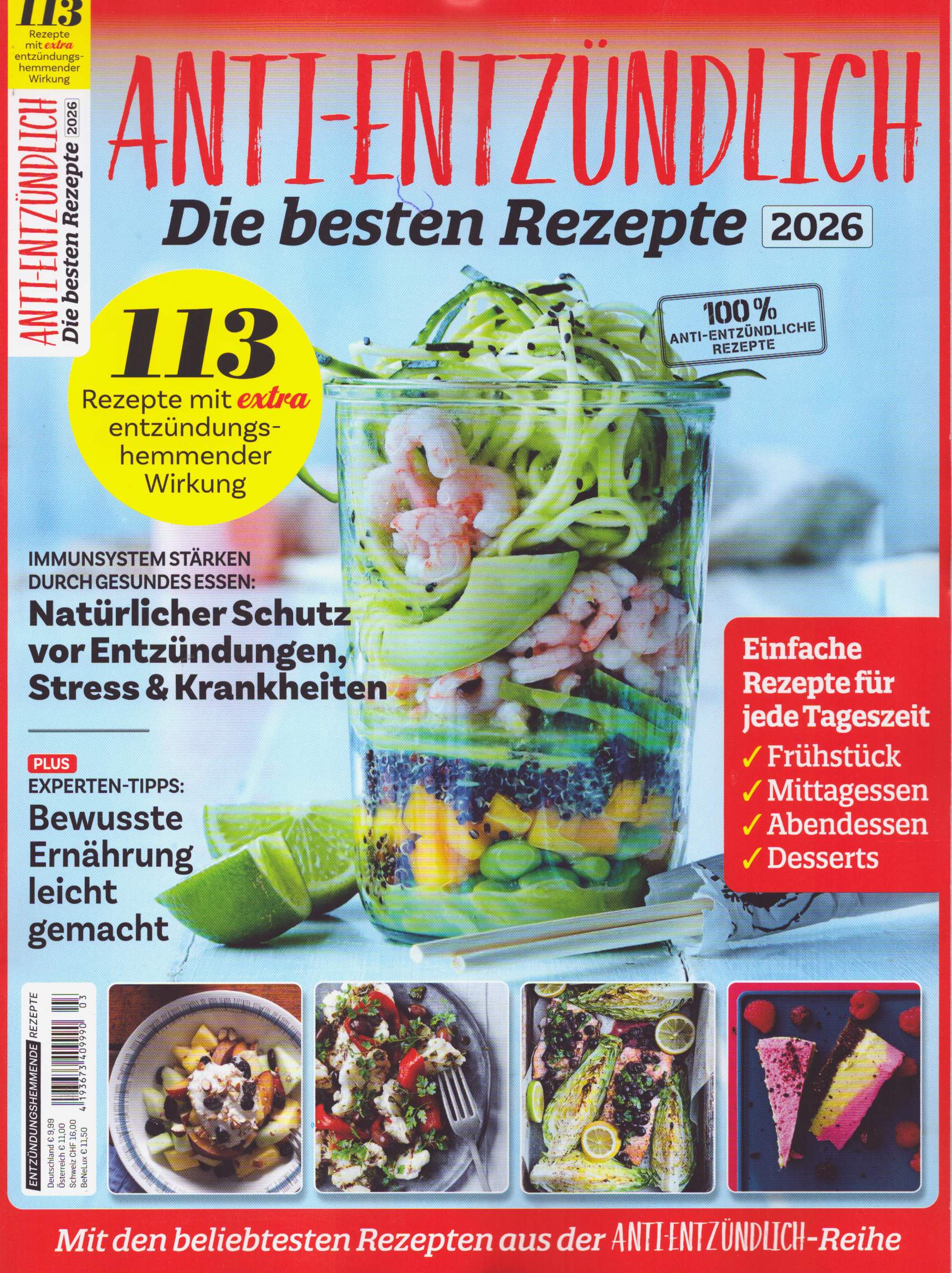 Entzündungshemmende Rezepte 3/2026