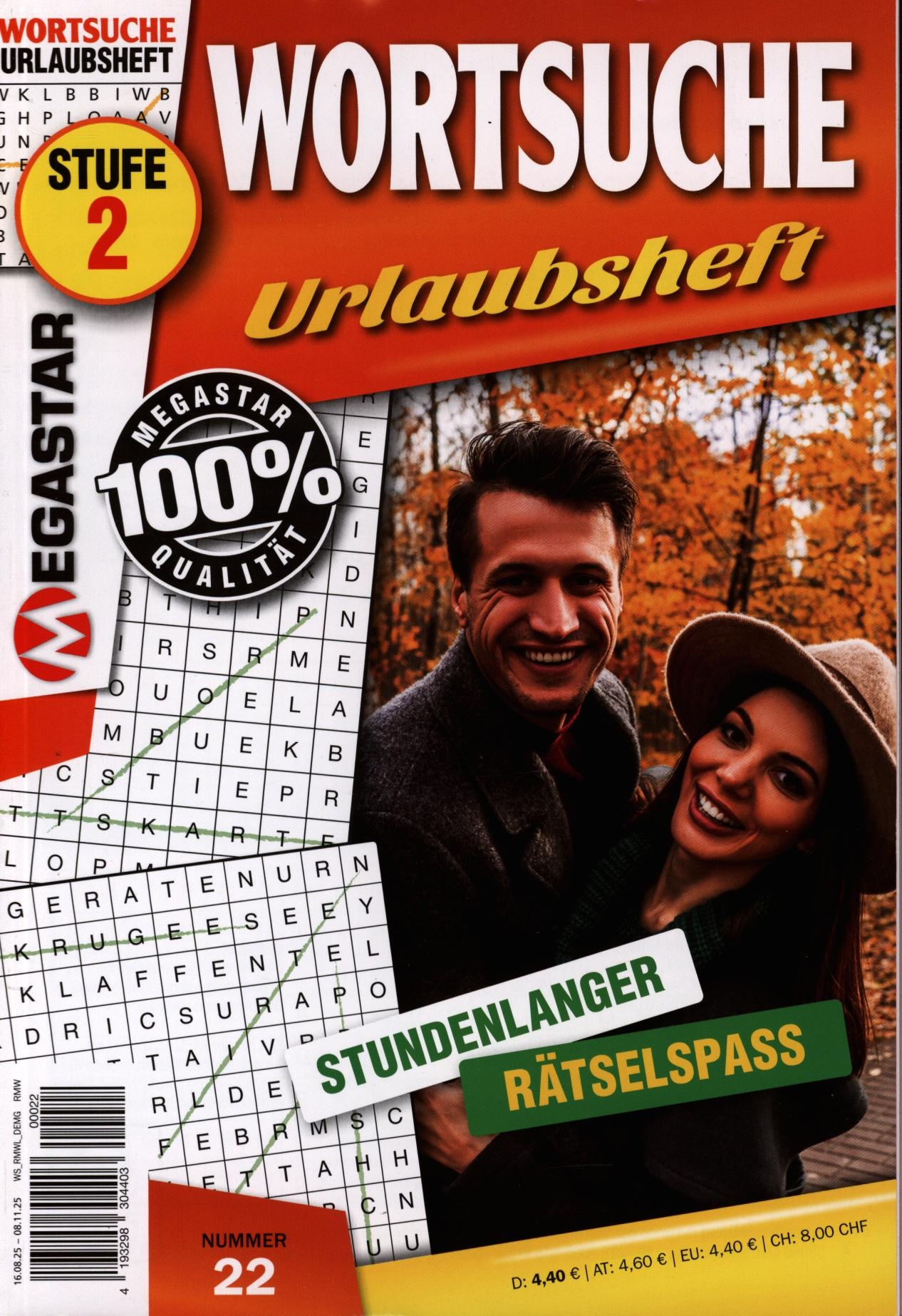 Megastar Wortsuche 22/2025