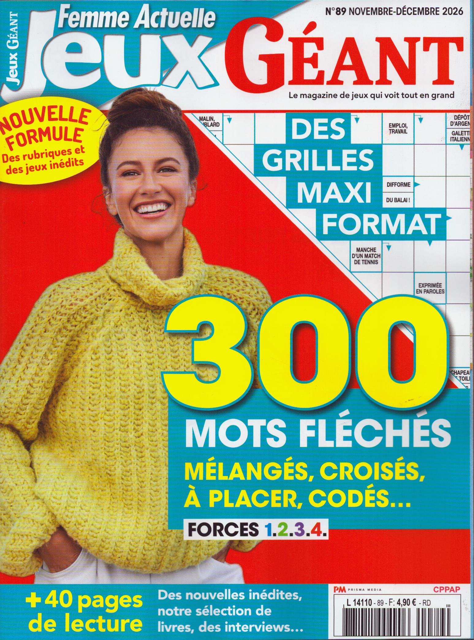 Femme Actuelle Jeux extra 89/2026