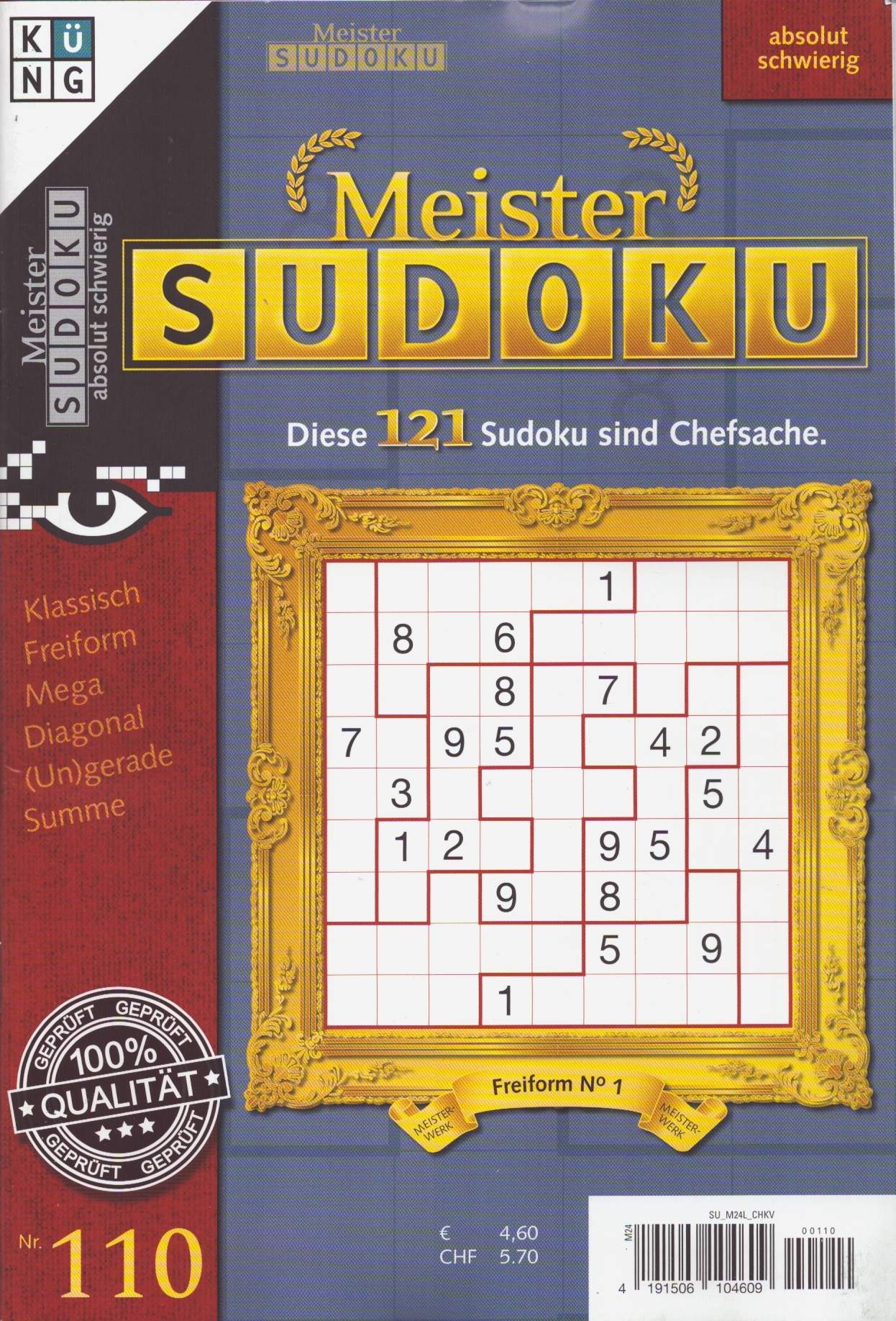 Meister Sudoku 110/2026