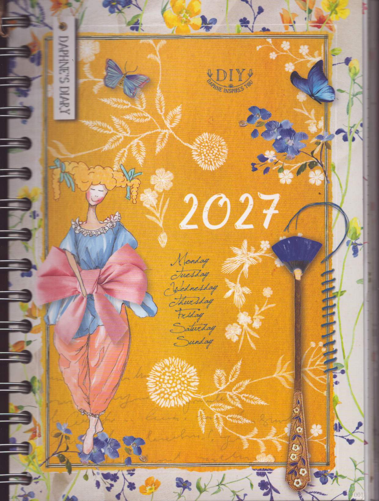 Daphne's Diary Taschenkalender 1/2027