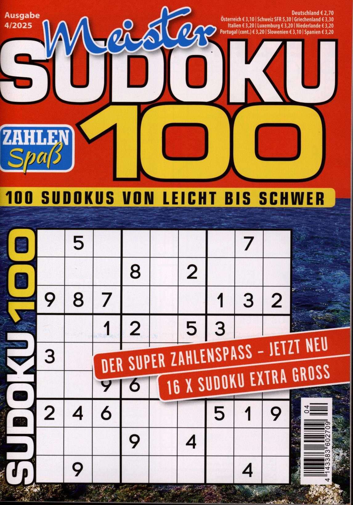 Meister SUDOKU 100 4/2025