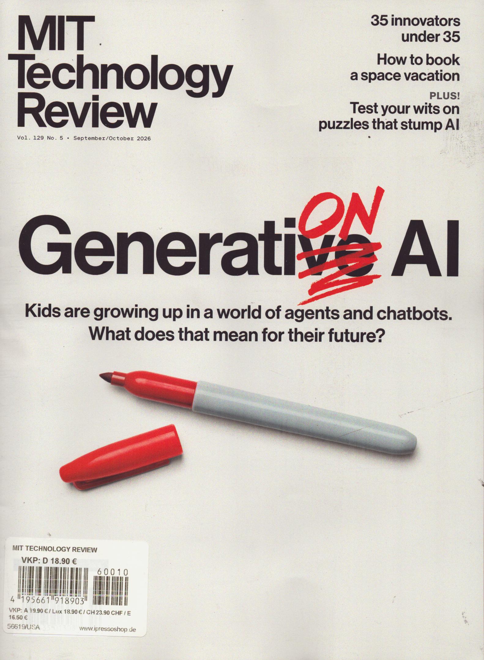 MIT Technology Review 10/2026