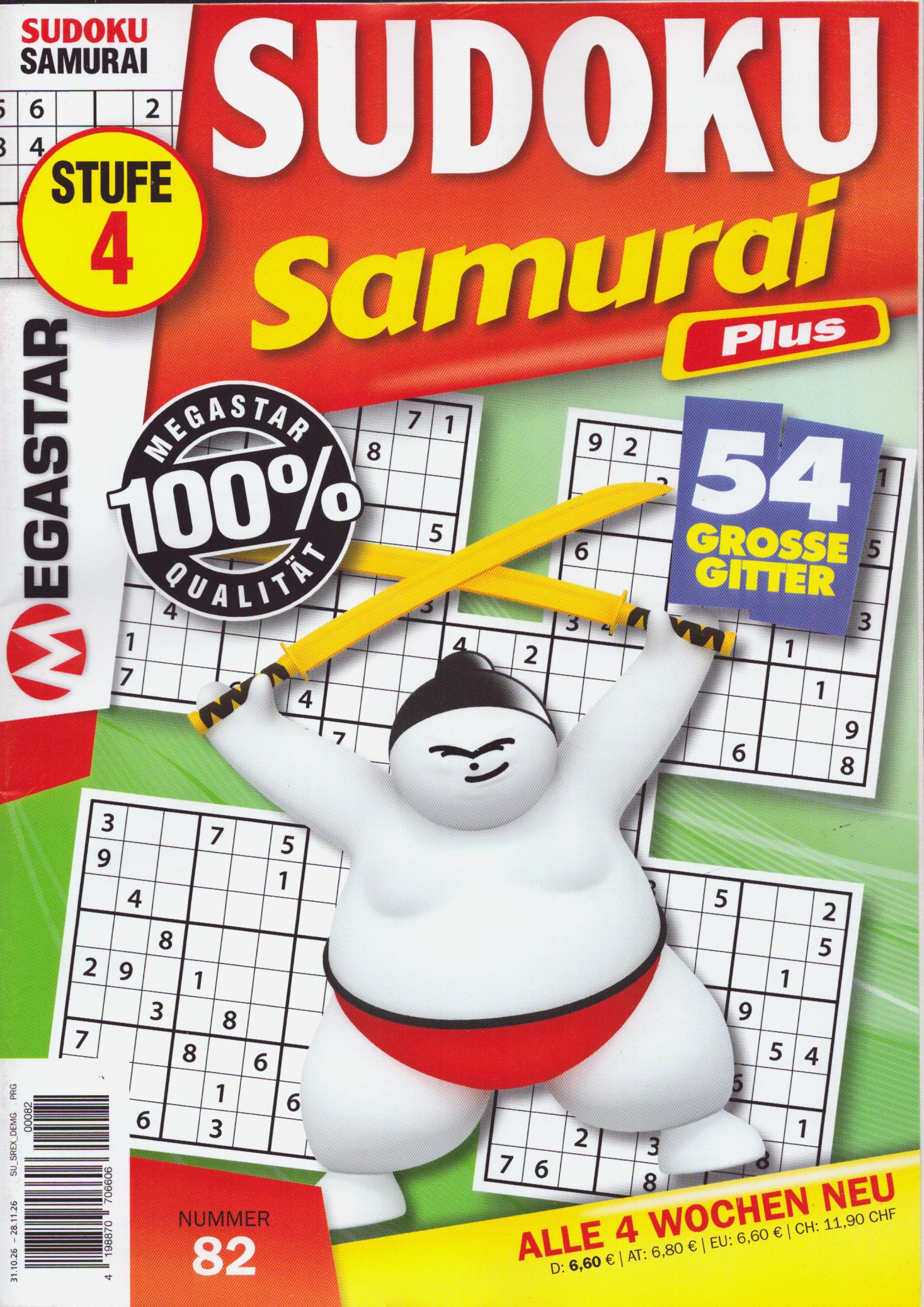 Sudoku Samurai Plus 82/2026