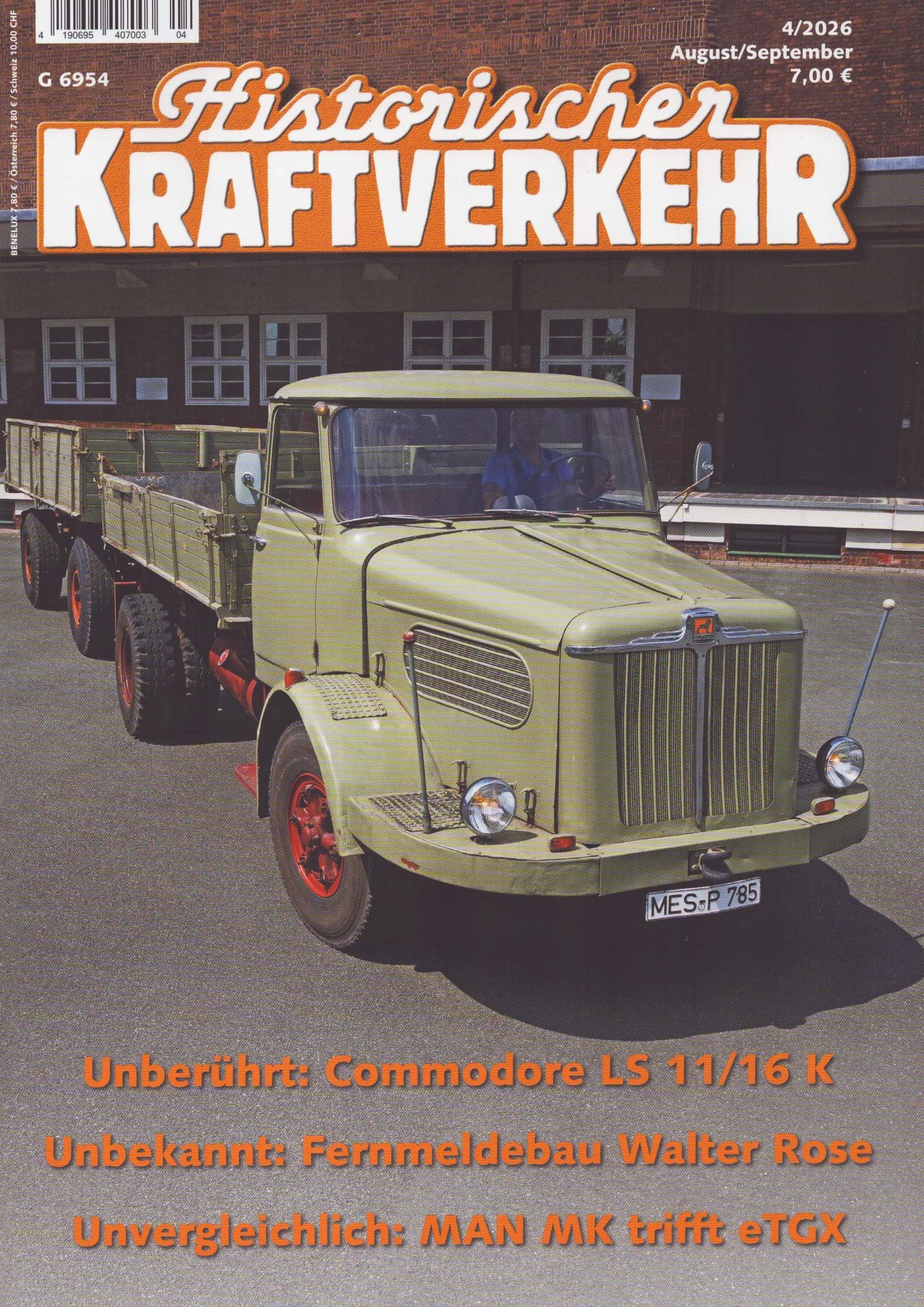 Historischer Kraftverkehr 4/2026
