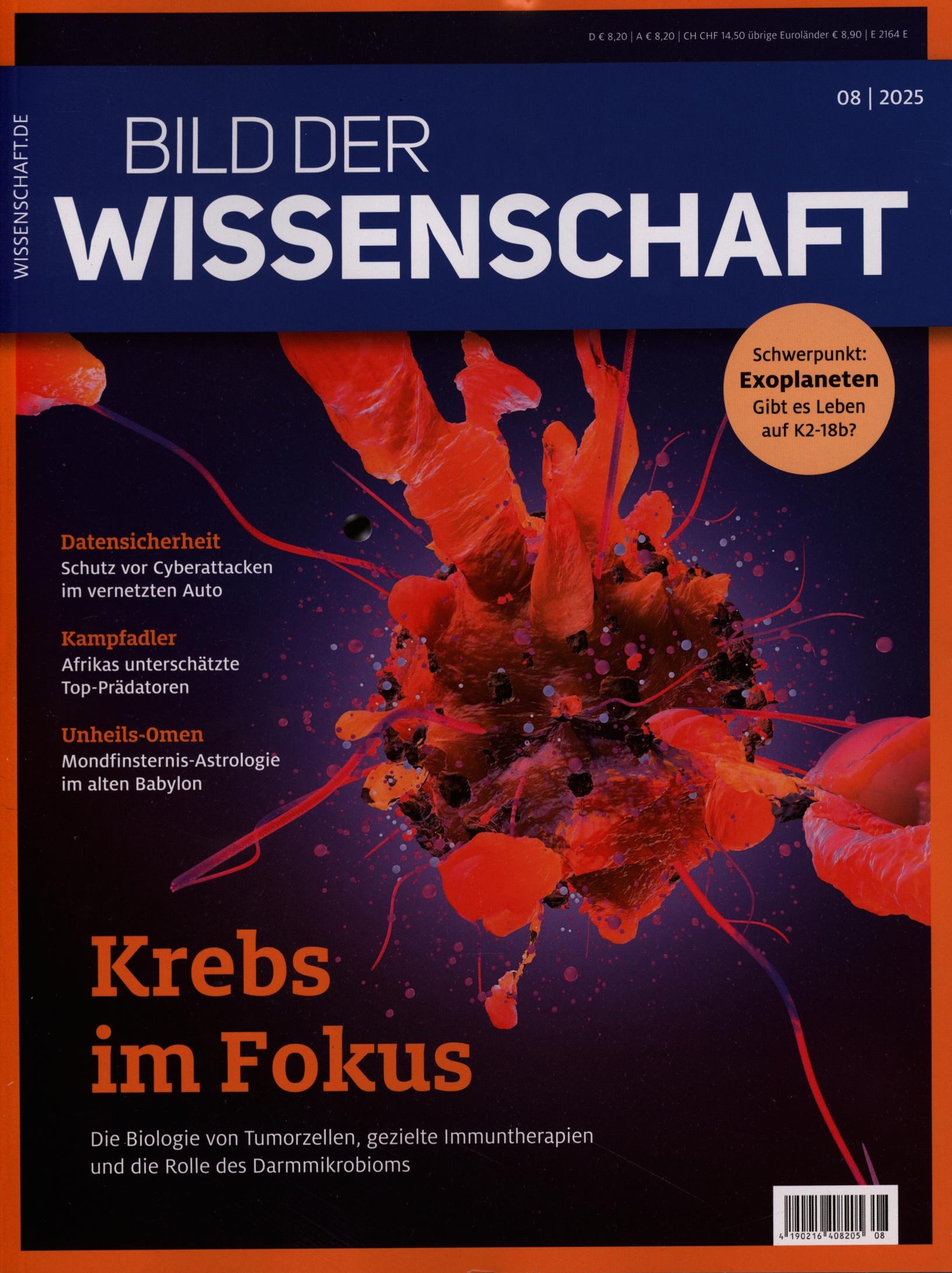 Bild der Wissenschaft 8/2025