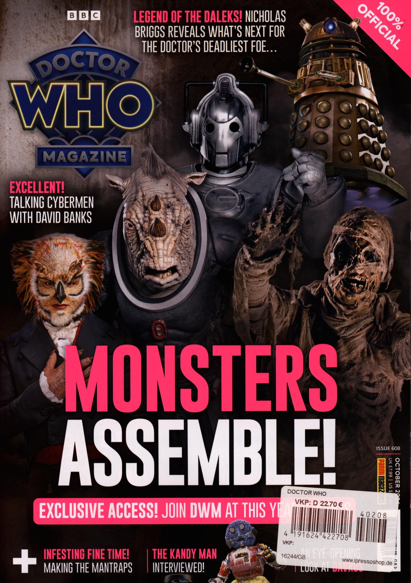 DOCTOR WHO MAGAZINE 208/2024