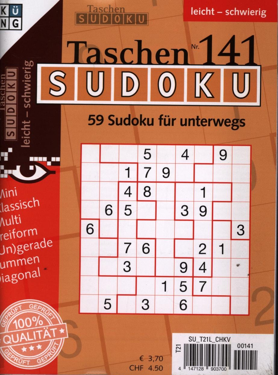 Taschen Sudoku 141/2025