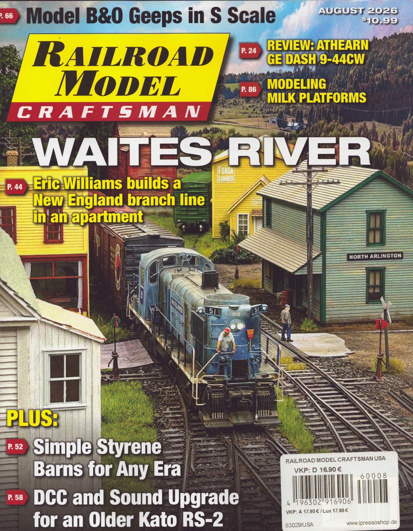 RAILROAD MODEL CRAFTSMAN 8/2026