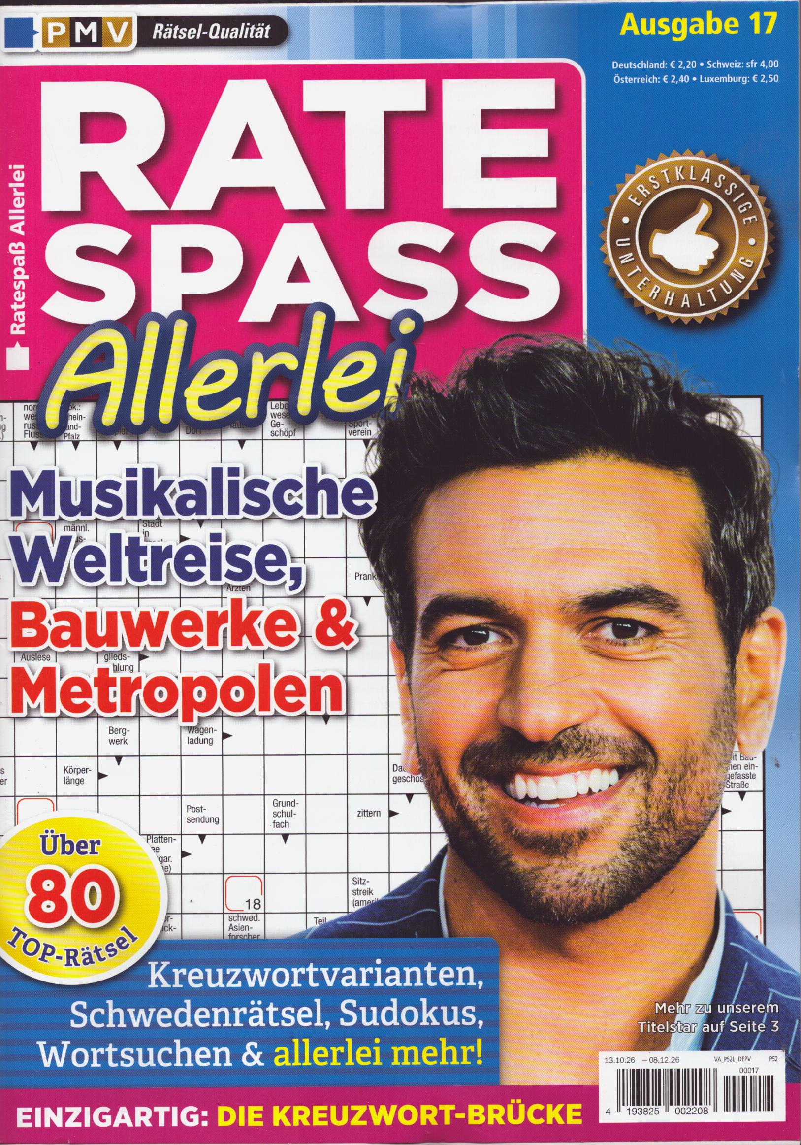 Ratespass Allerlei 17/2026