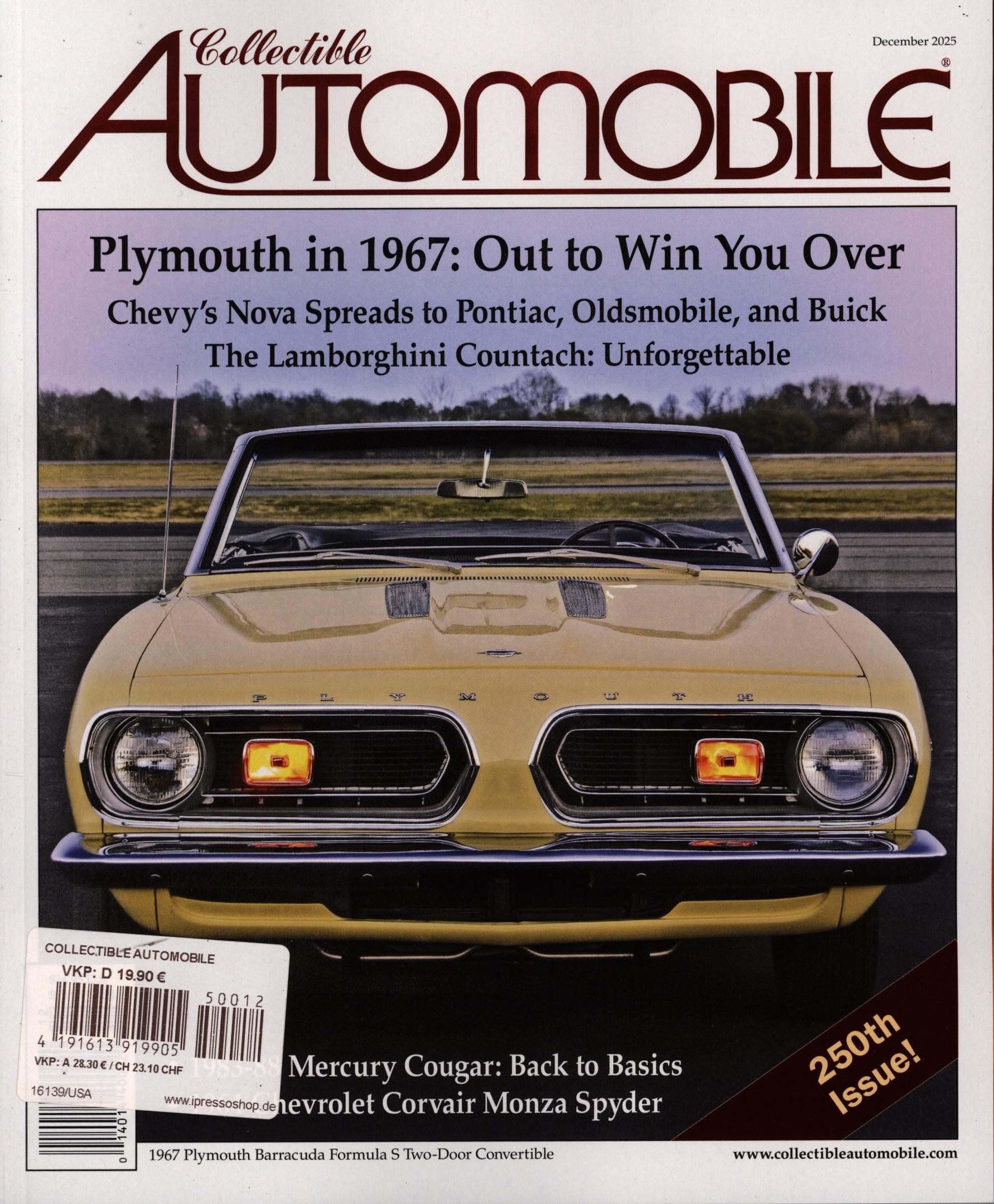 Collectible AUTOMOBILE 12/2025