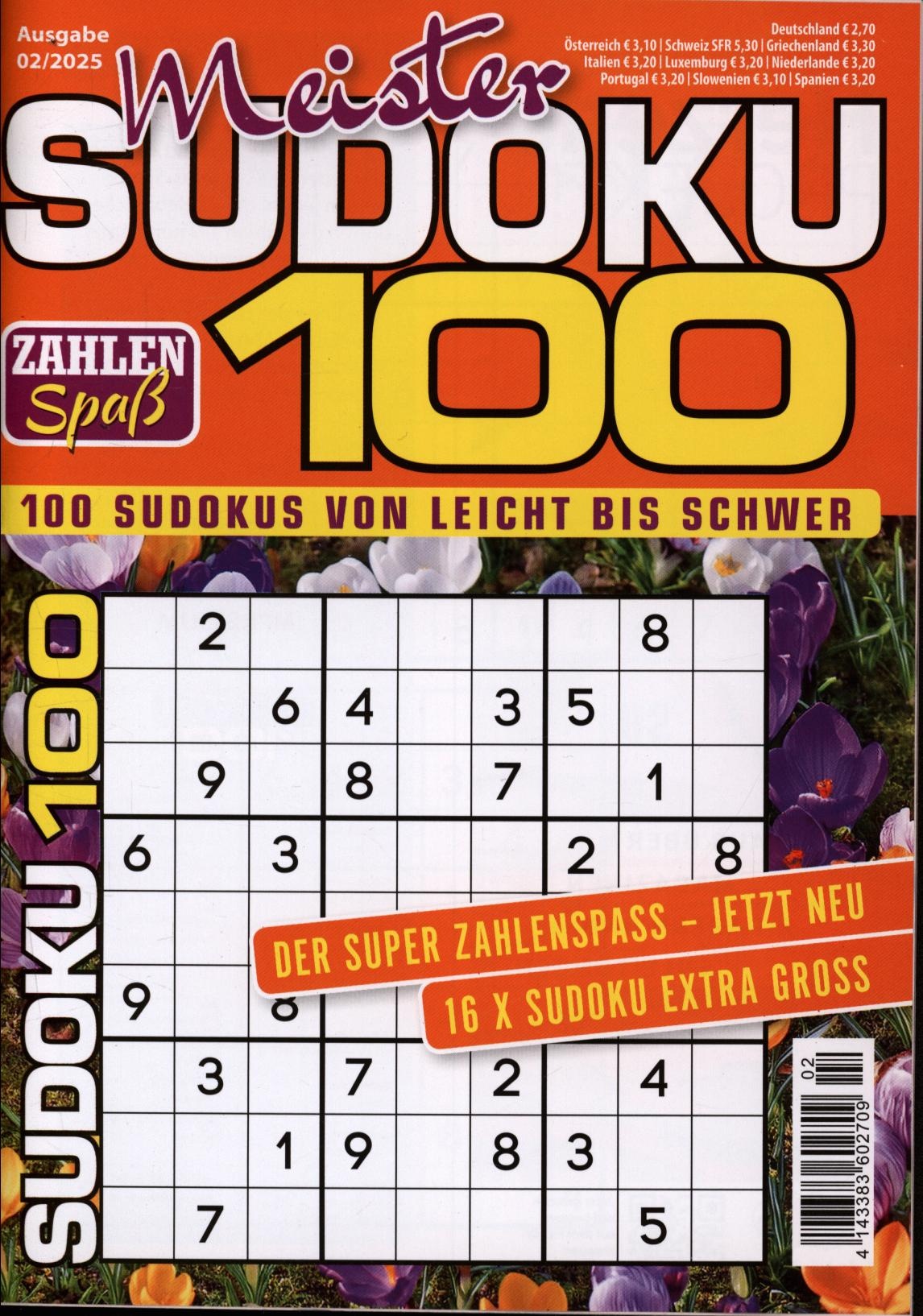 Meister SUDOKU 100 2/2025
