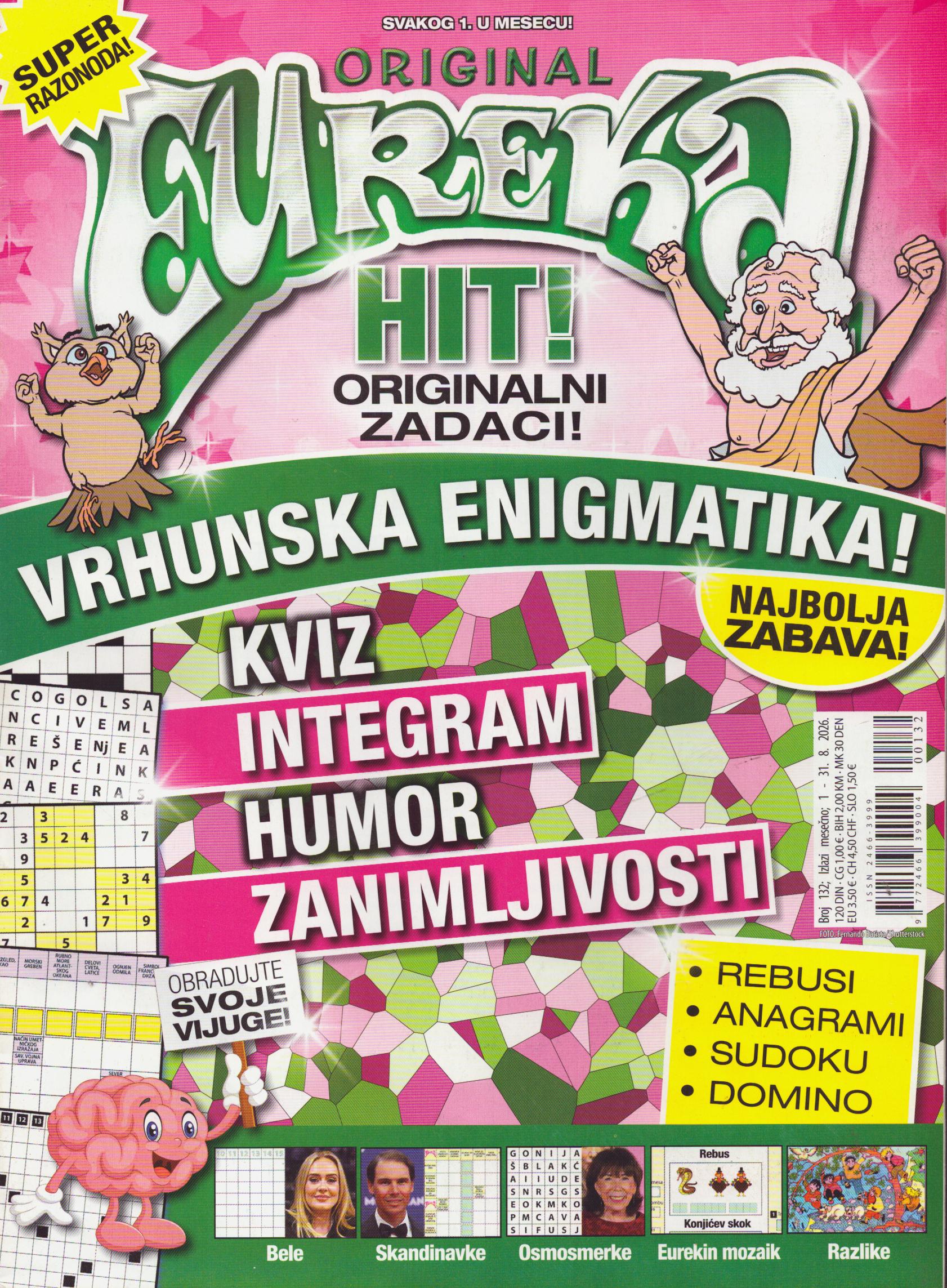 ORIGINAL EUREKA HIT! 132/2026