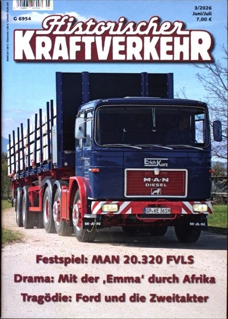 Historischer Kraftverkehr 3/2026