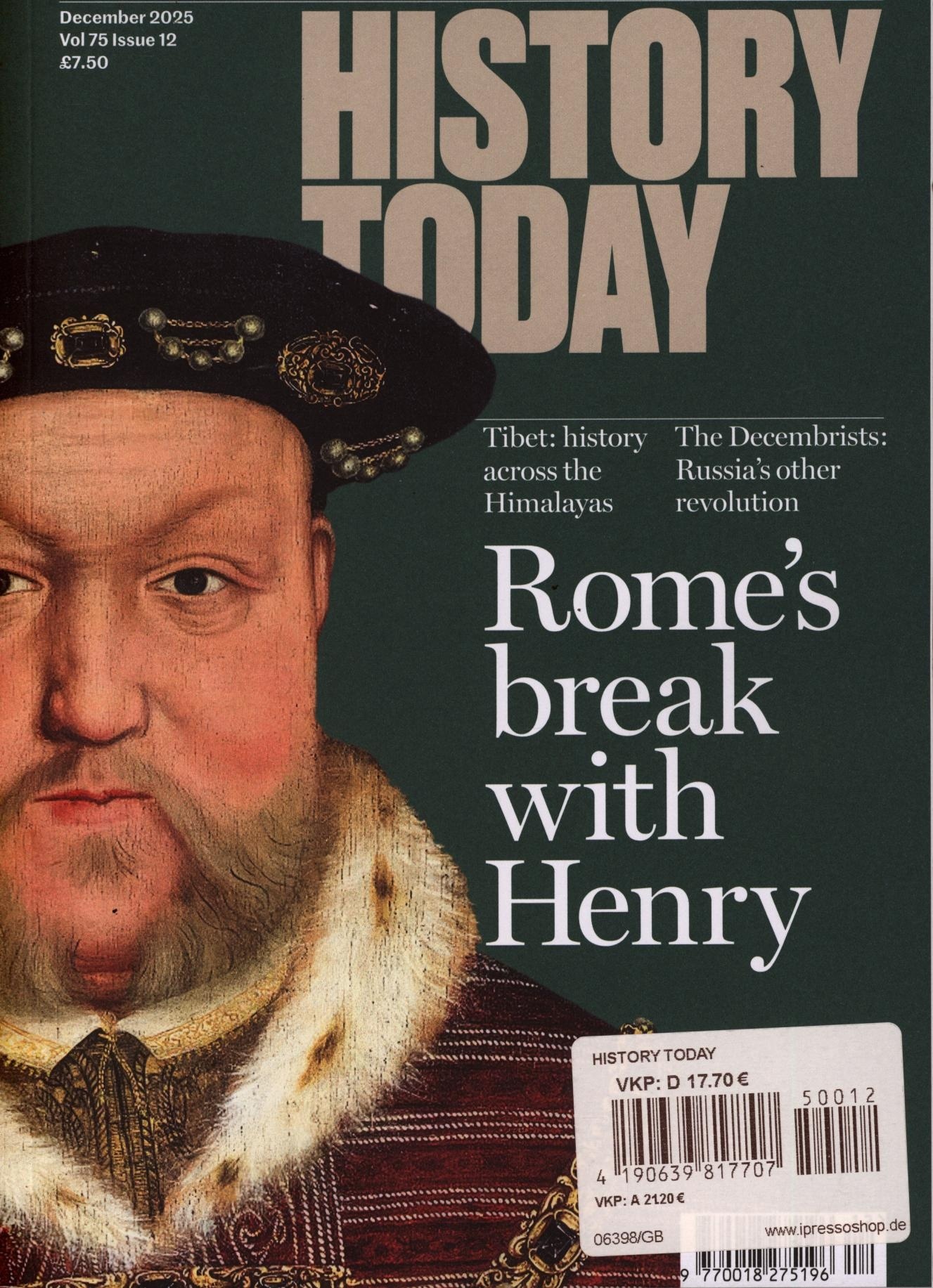 HISTORY TODAY 12/2025