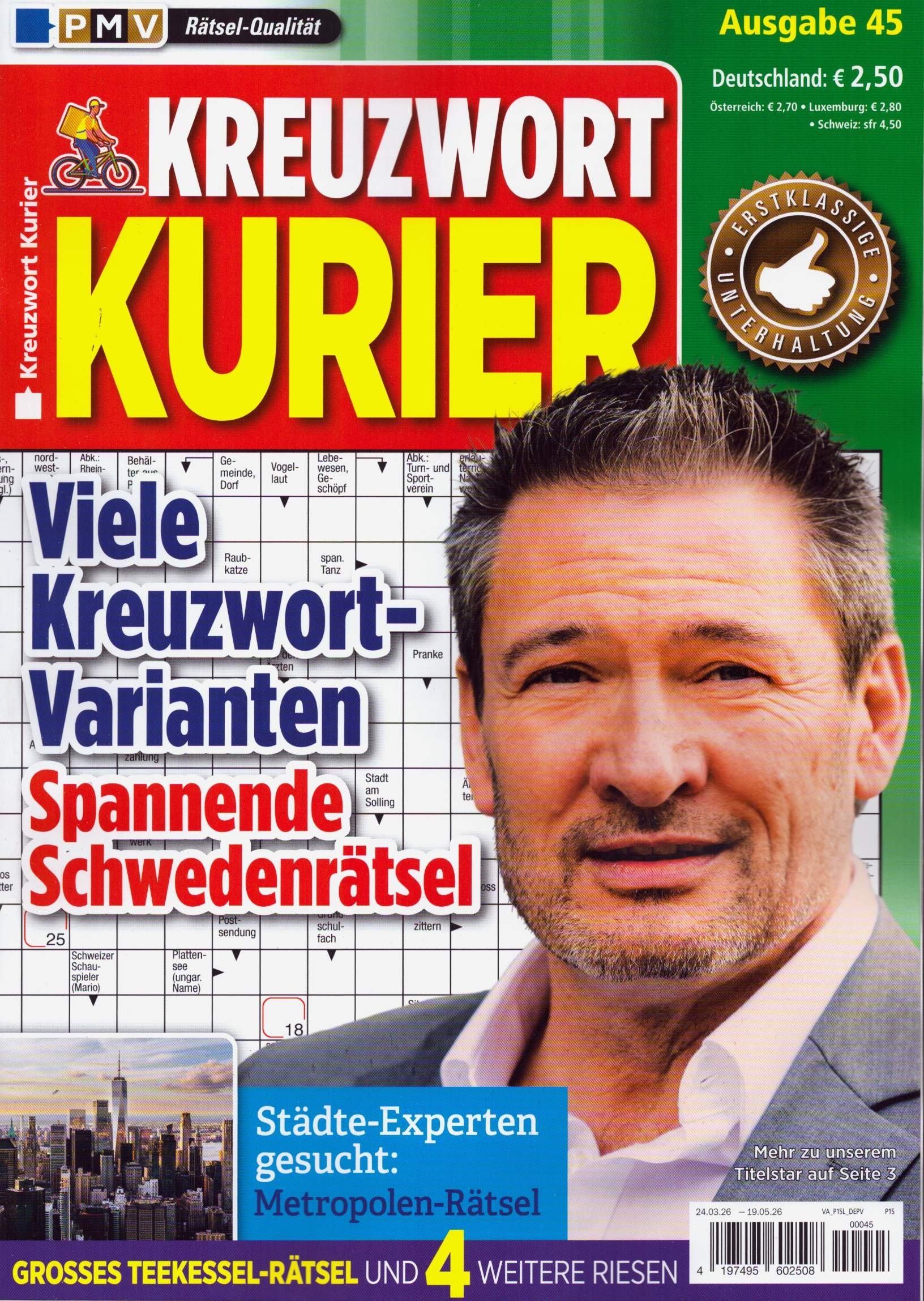 Kreuzwort Kurier 45/2026