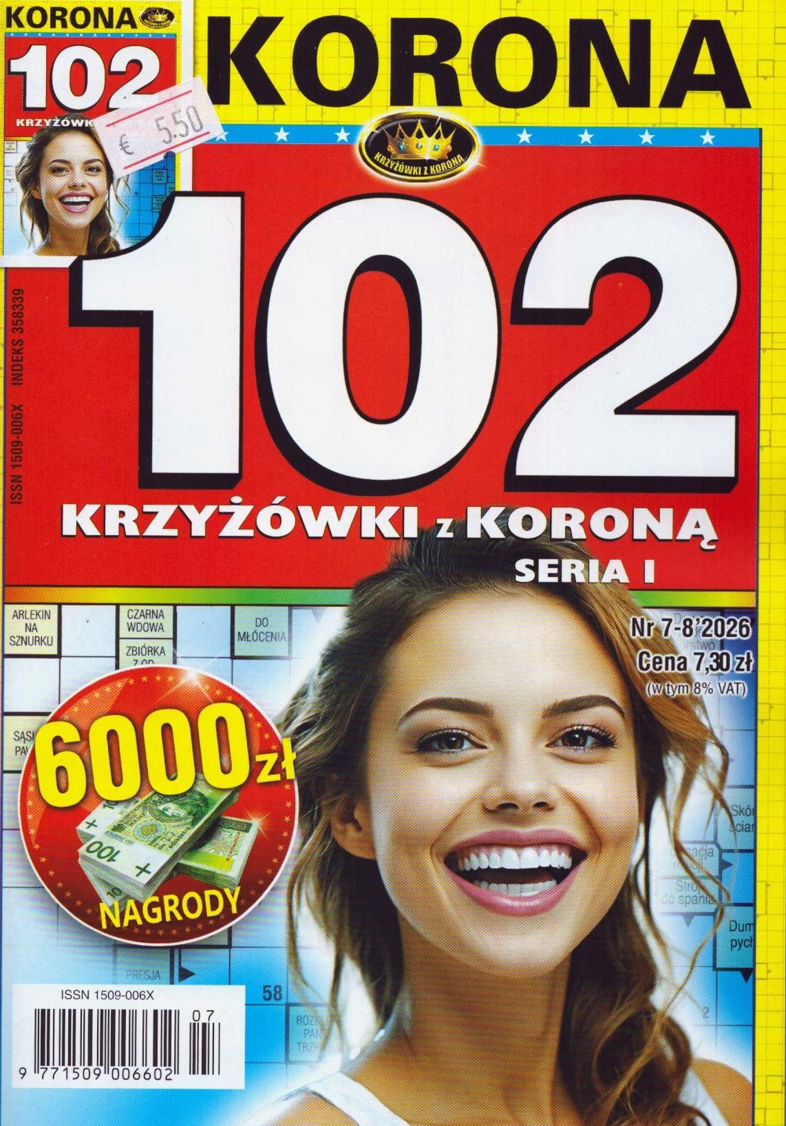 102 KRZYZOWKI Z KORONA 7/2026