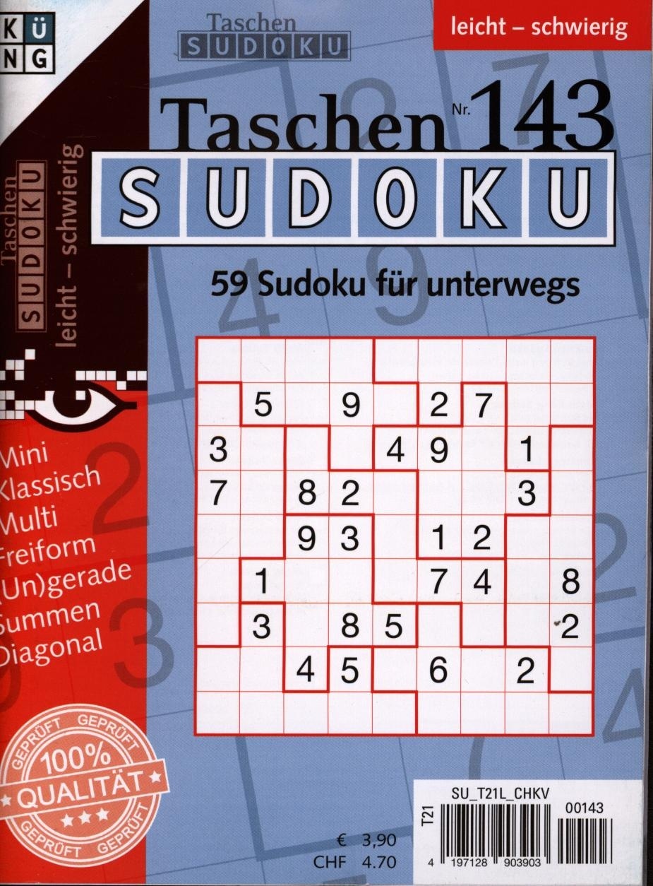 Taschen Sudoku 143/2026