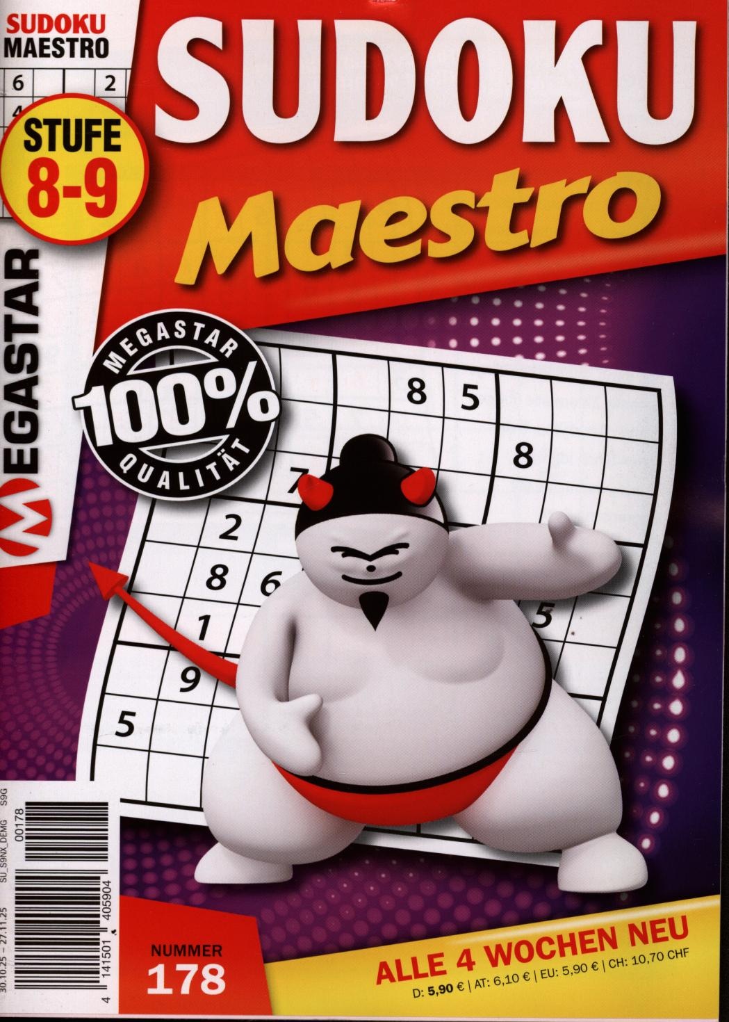 Sudoku Maestro 178/2025