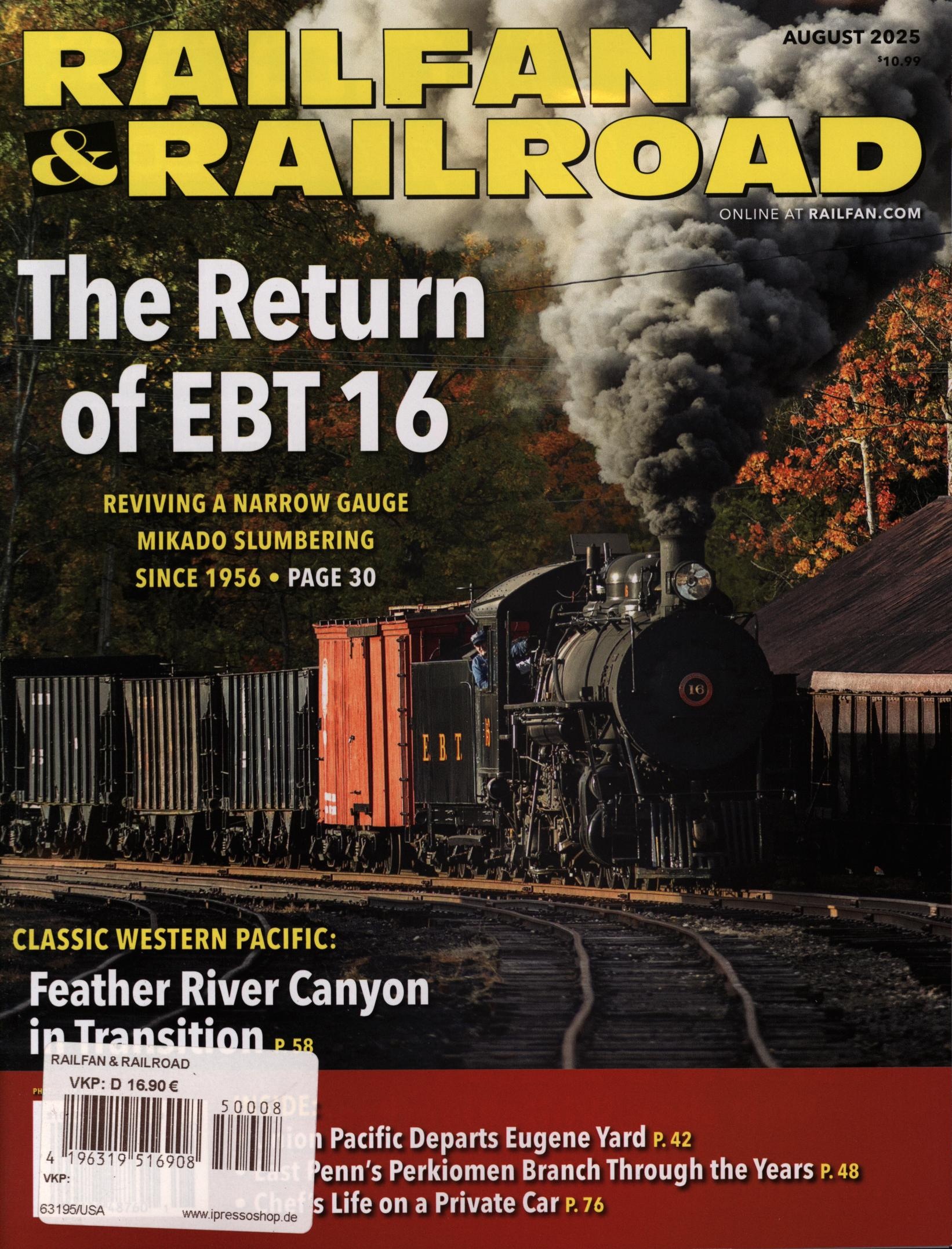RAILFAN & RAILROAD 8/2025