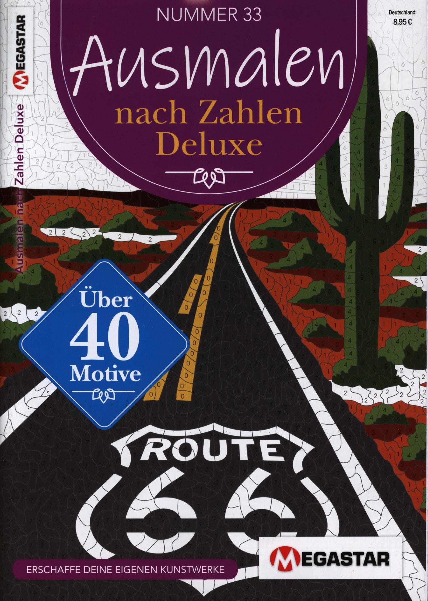 Ausmalen nach Zahlen Deluxe 33/2026