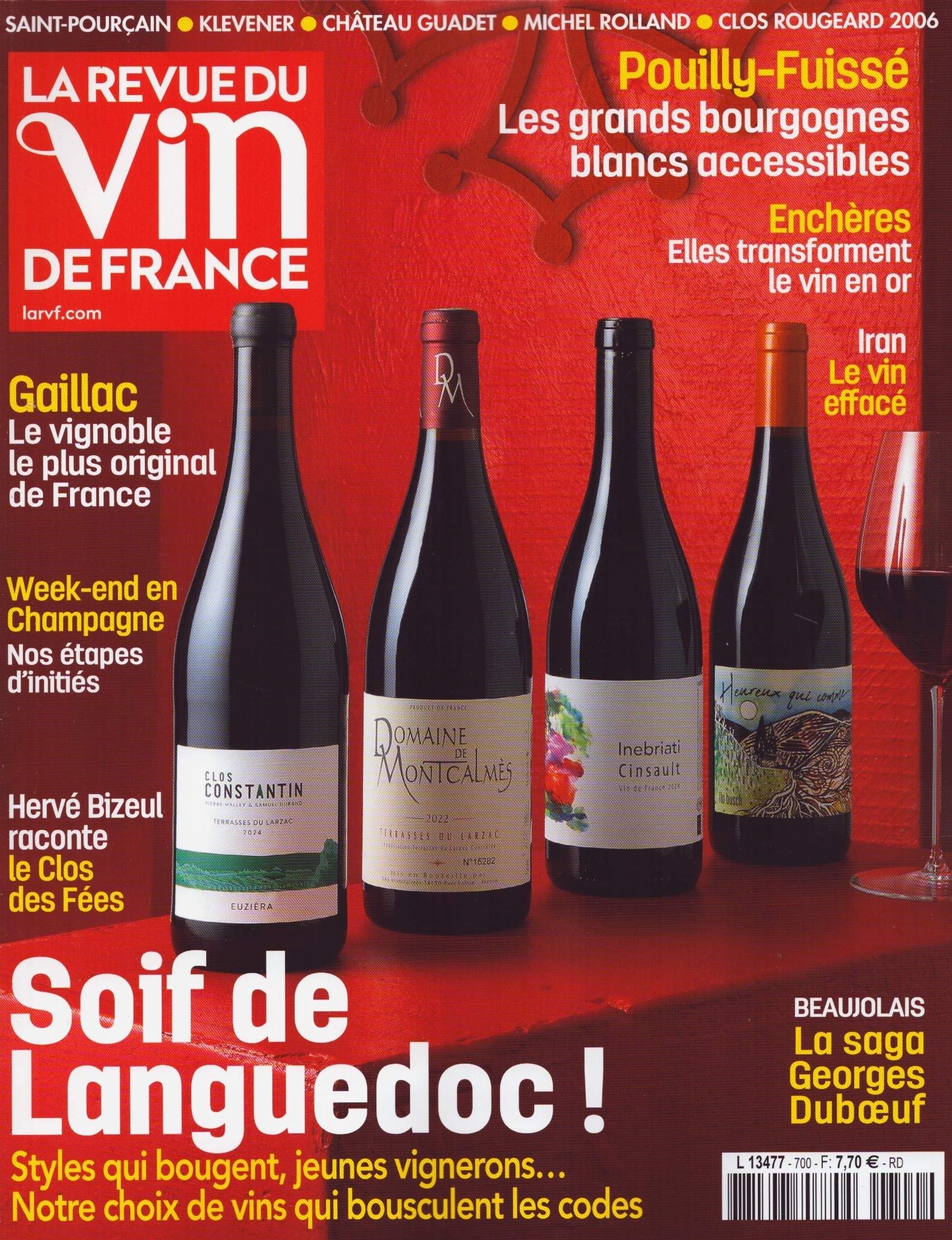 LA REVUE DU ViN DE FRANCE 700/2026