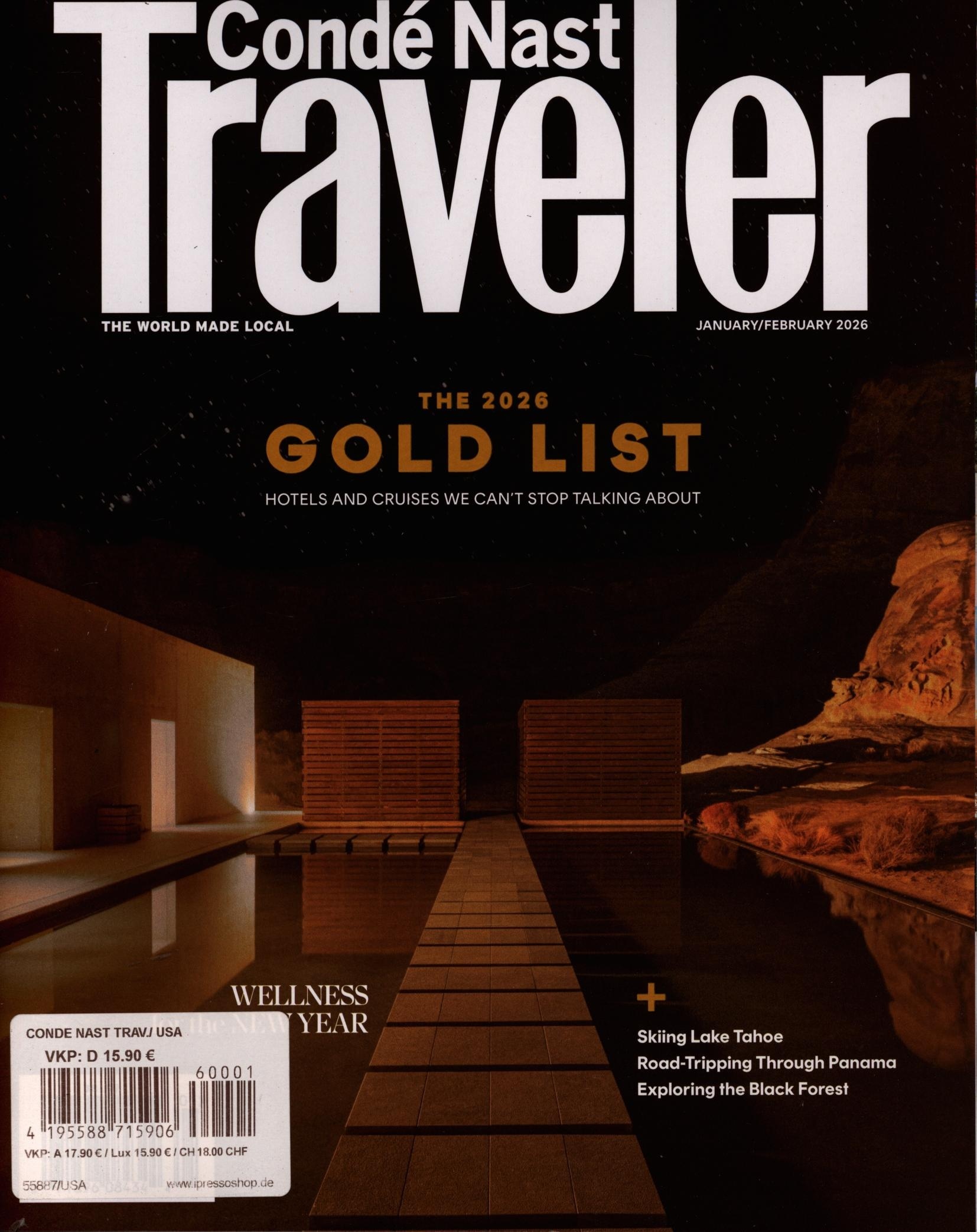 Condé Nast Traveler (US) 1/2026
