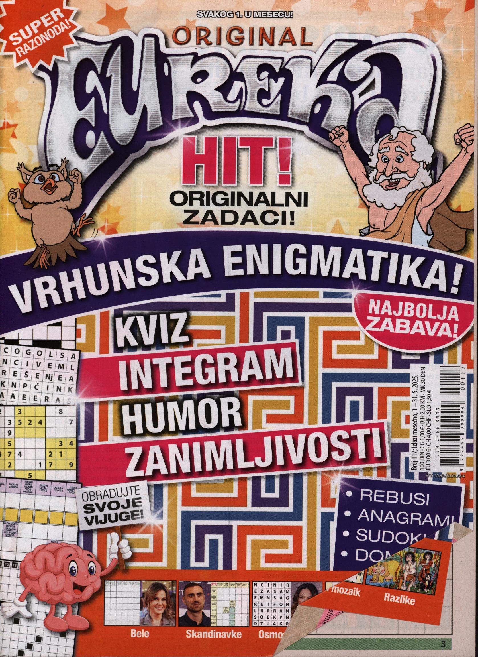 ORIGINAL EUREKA HIT! 117/2025