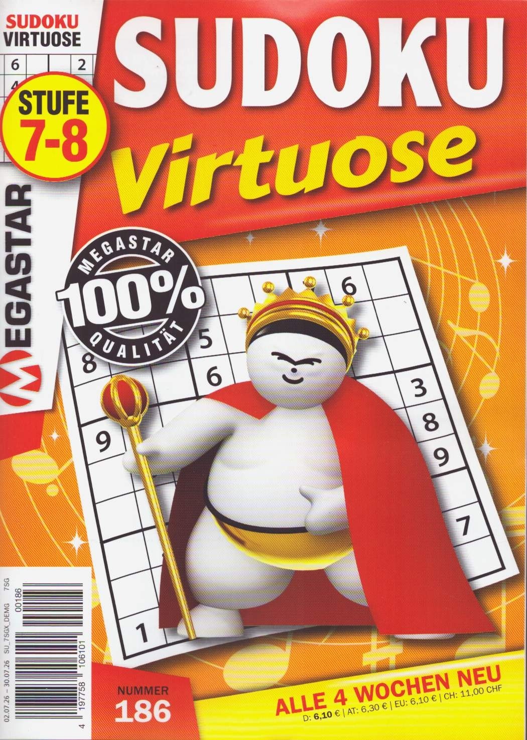 Sudoku Virtuose 186/2026