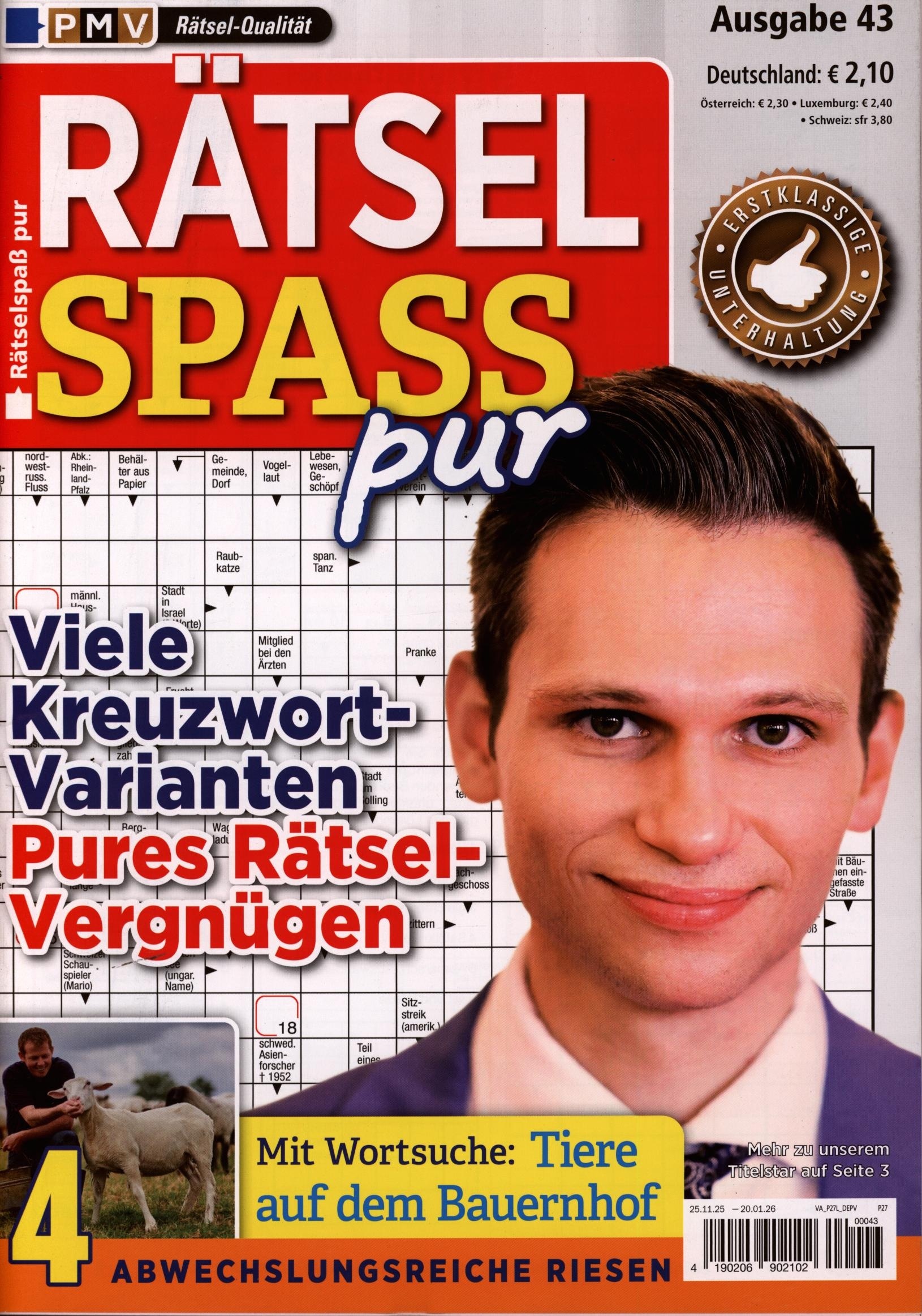 Rätselspaß pur 43/2025