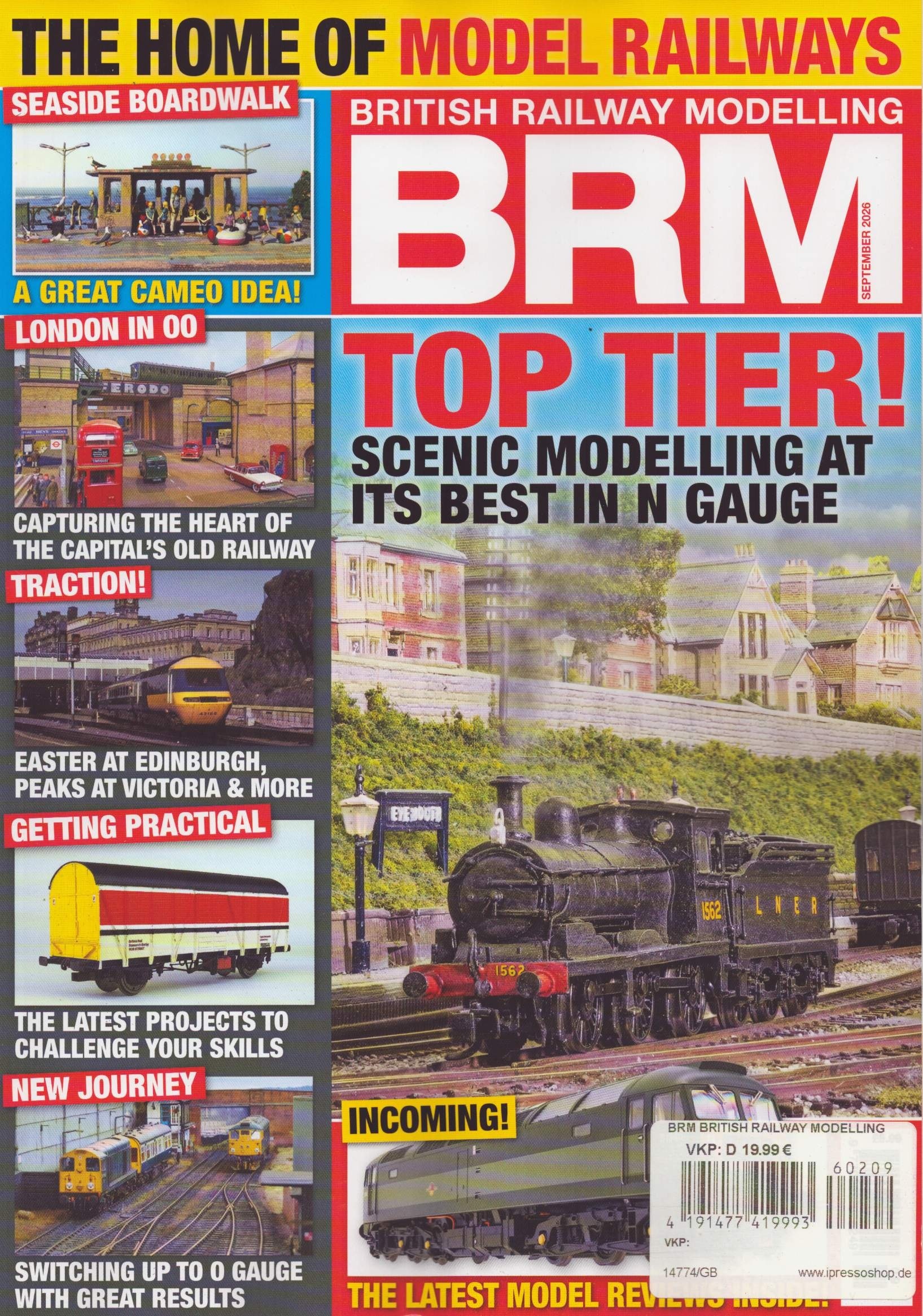 BRM BRITISH RAILWAY MODELLING 209/2026